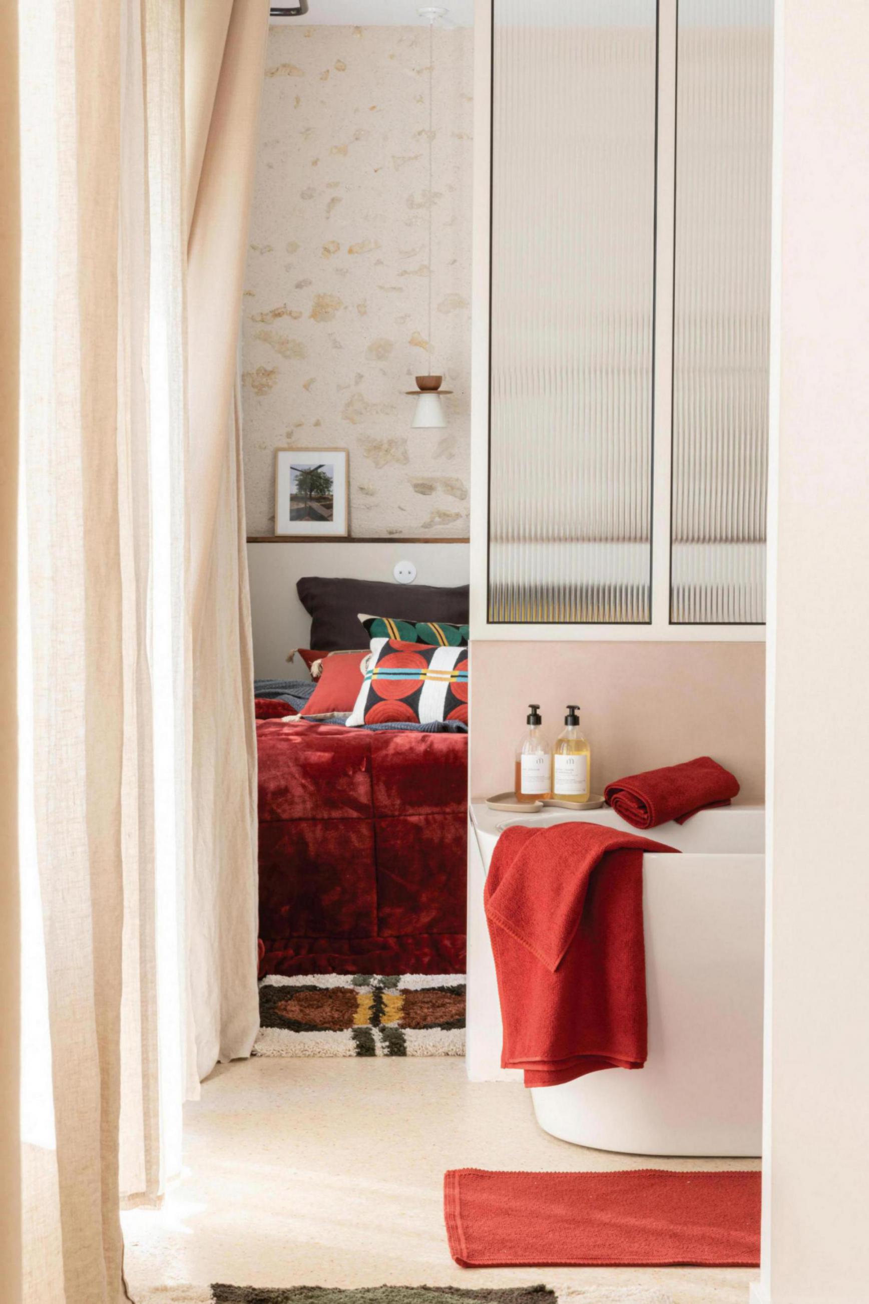 Betender bedsprei Geranium 225 X 260