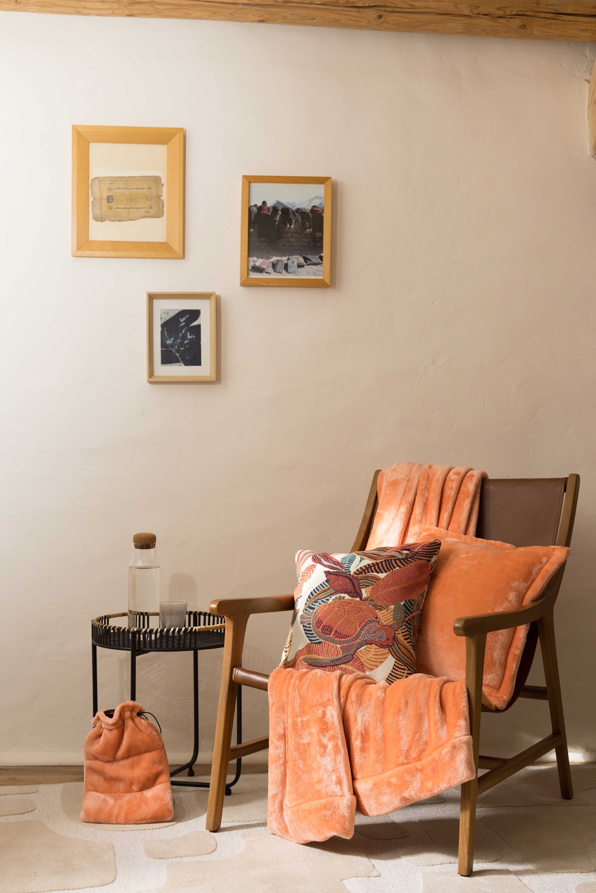 Plaid Tender Papaye 150 X 200