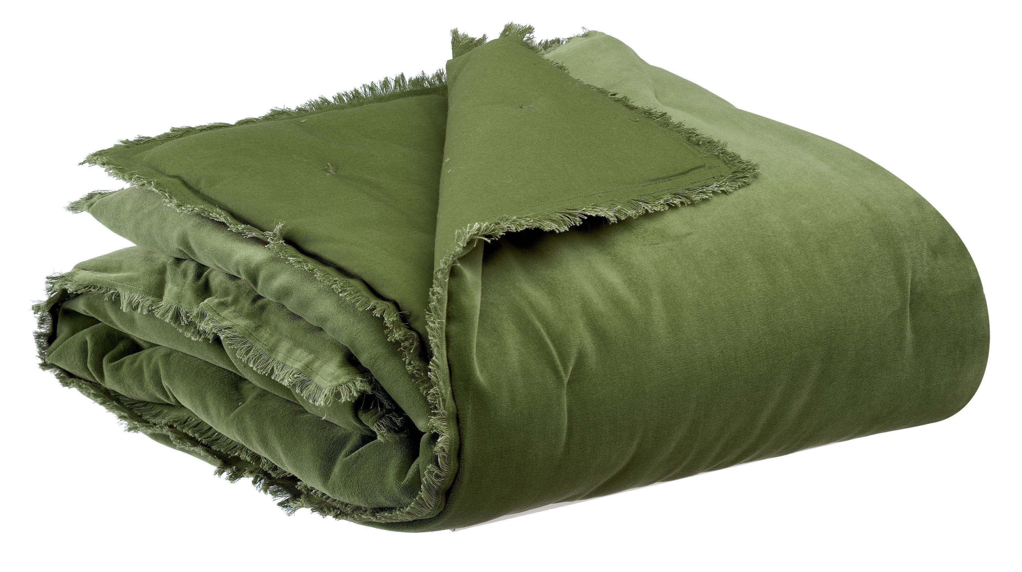 Effen plaid Fara Eucalyptus 135 X 200