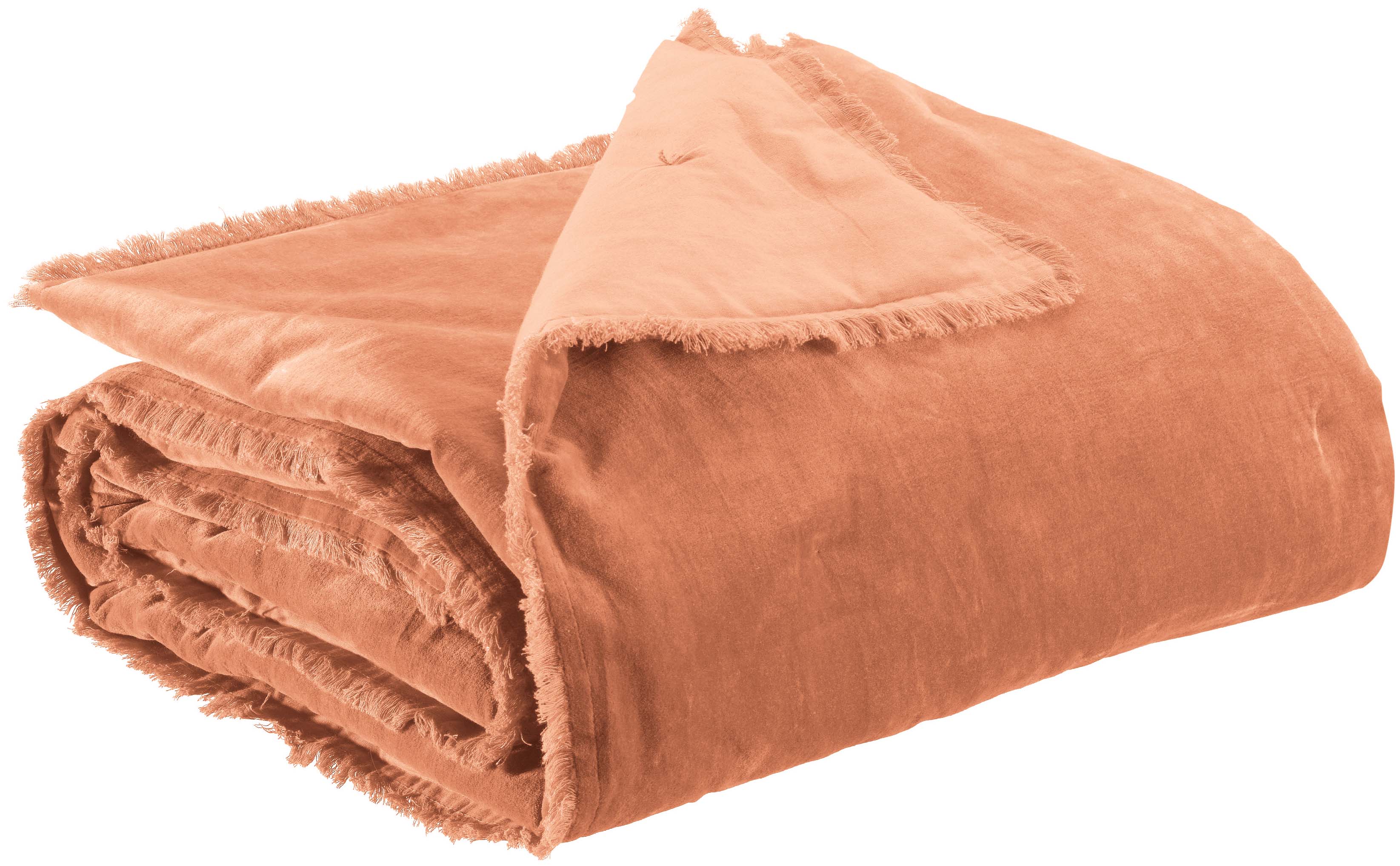 Effen plaid Fara Dragée 135 X 200