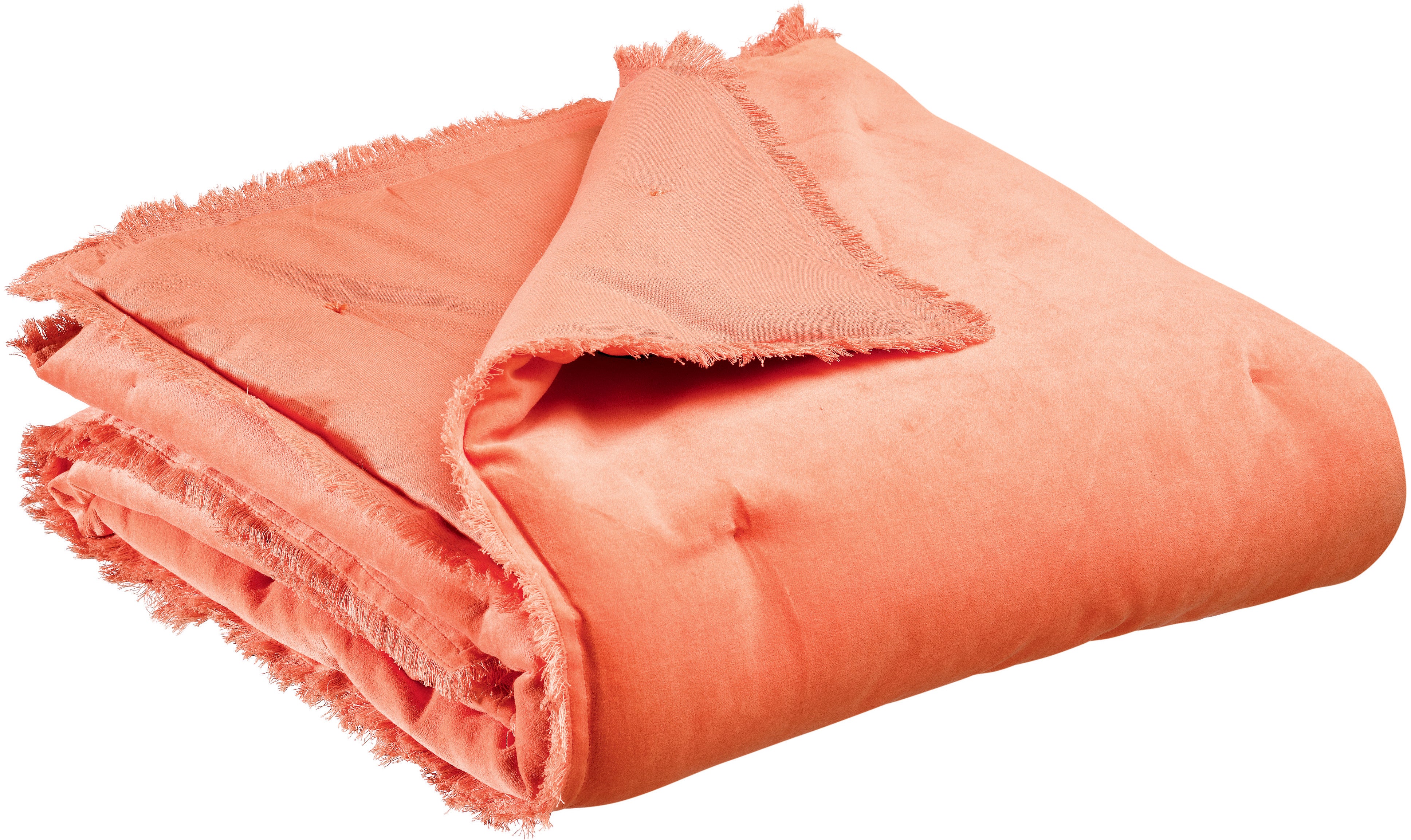 Effen plaid Fara Goyave 135 X 200