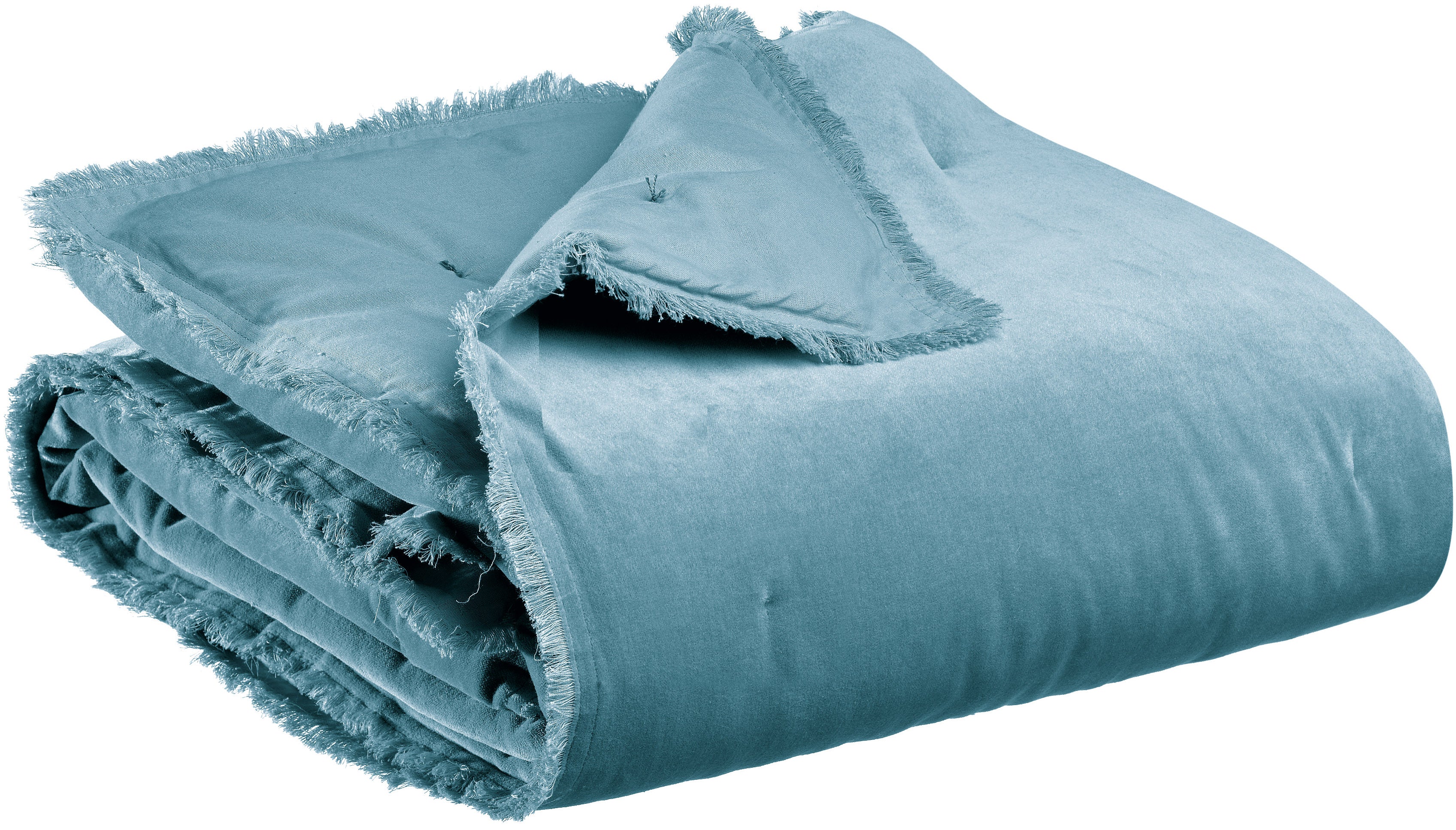 Effen plaid Fara Acier 135 X 200