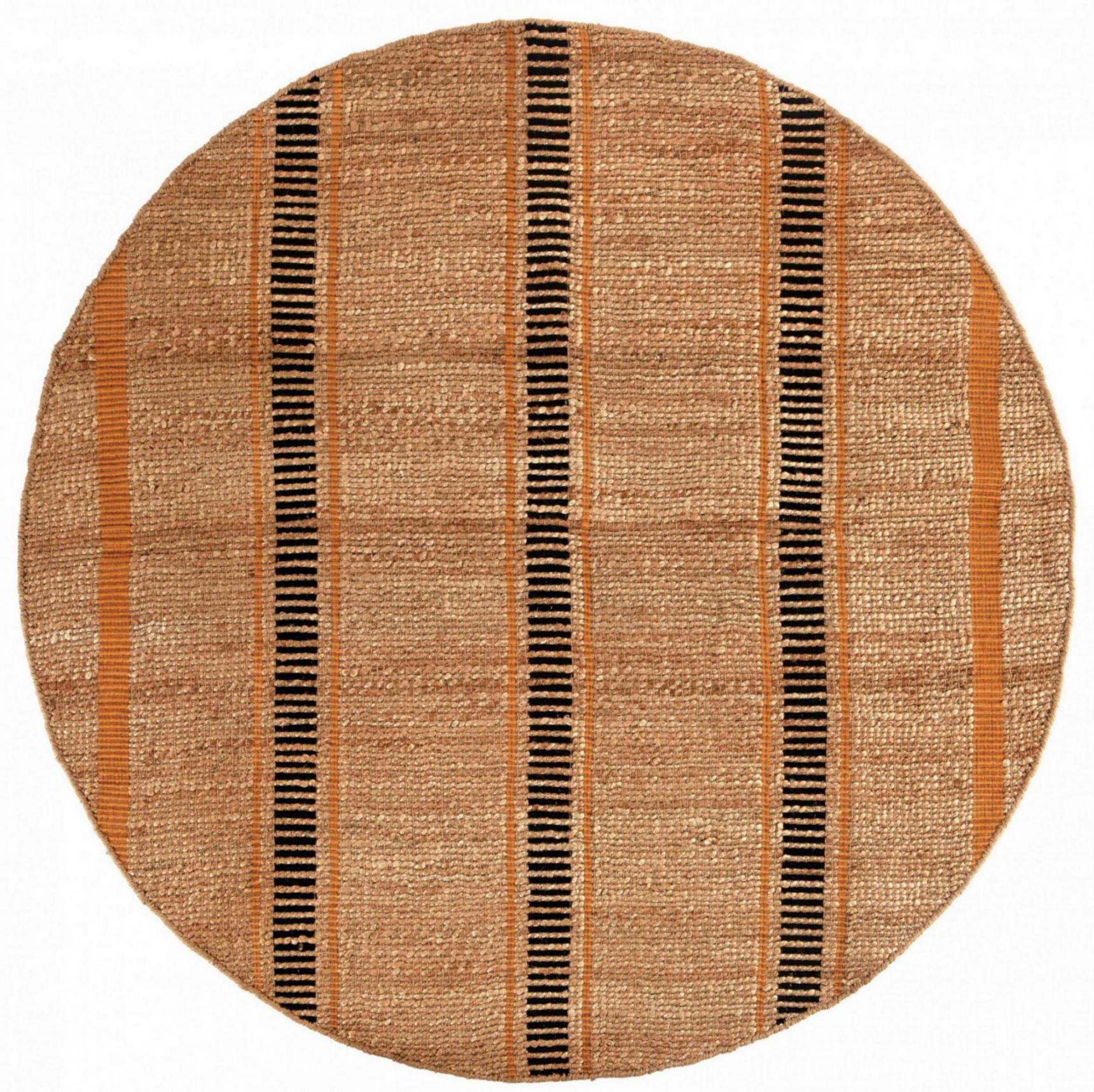Eden tapijt Ocre Diameter 160
