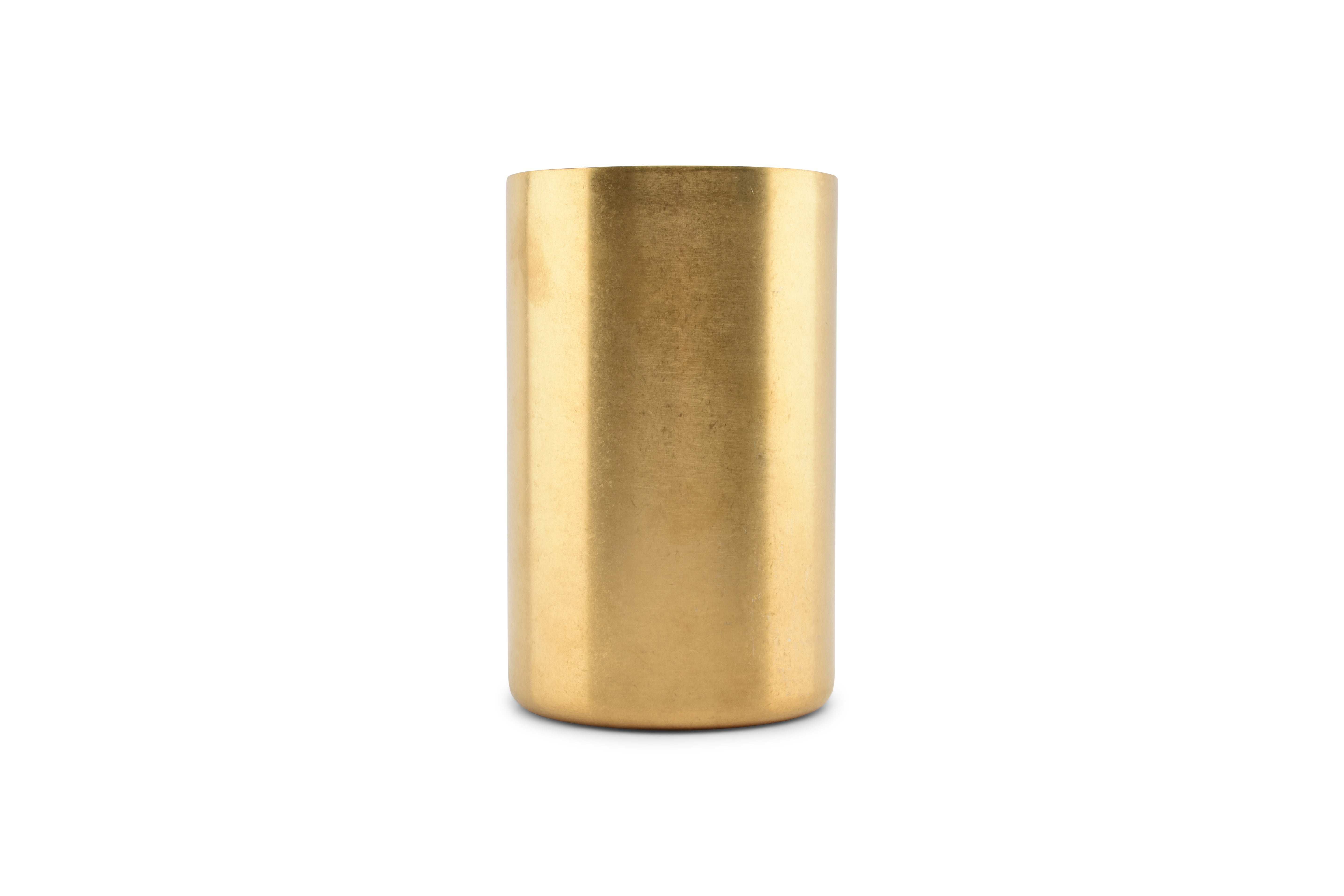 Wijnkoeler 12xH19cm dubbelwandig antique goud Bar