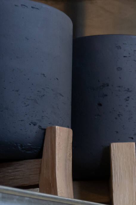 Charlie L (Feet Low), Black Washed