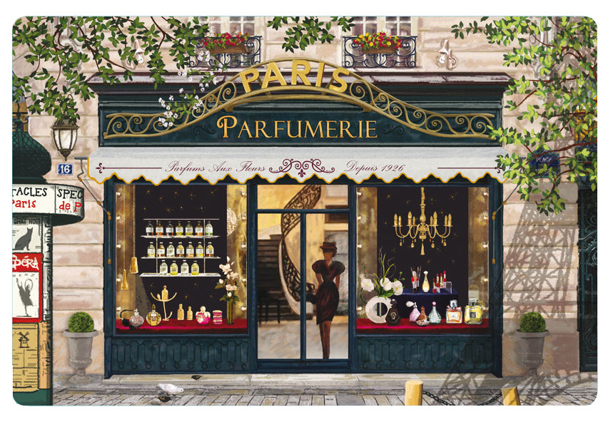 Placemat Set Parfumerie Paris Assortis 30 X 45