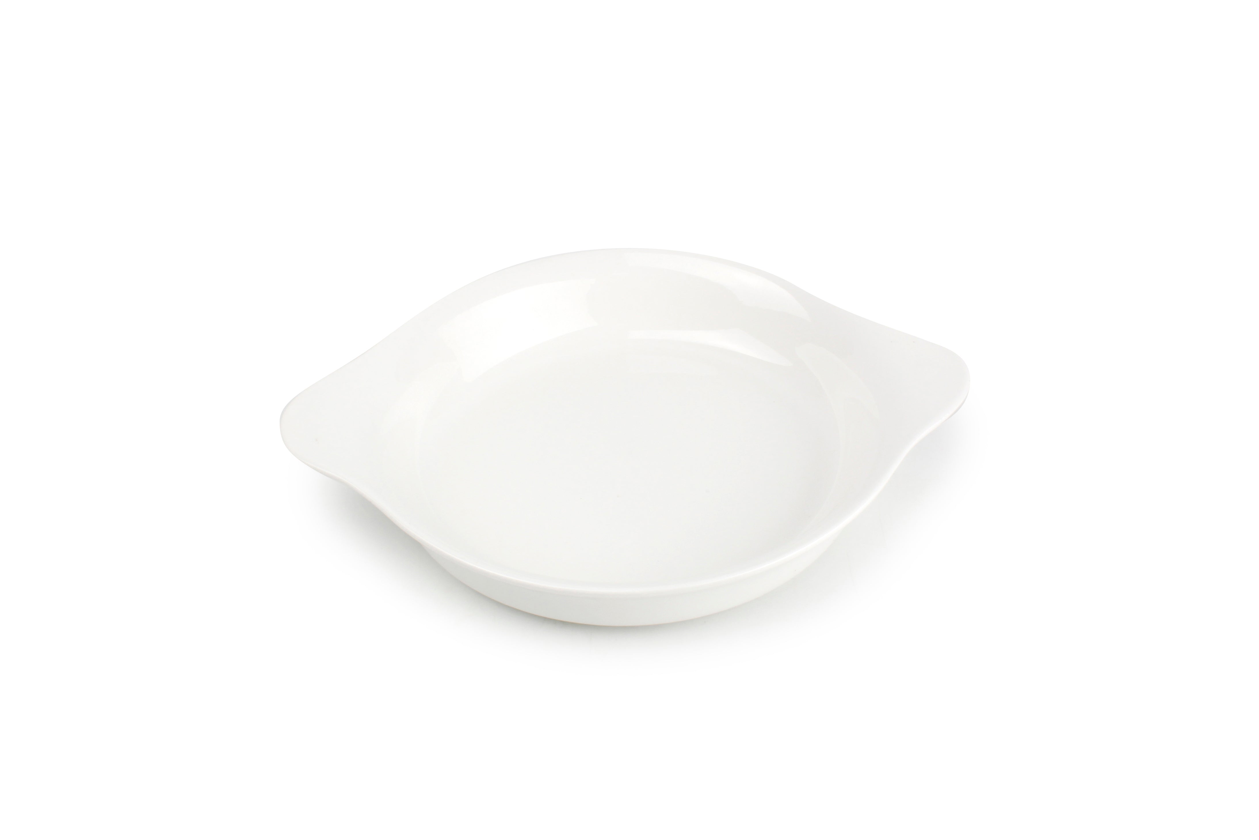 Ovenschaal 15/19xH3cm wit Flavor