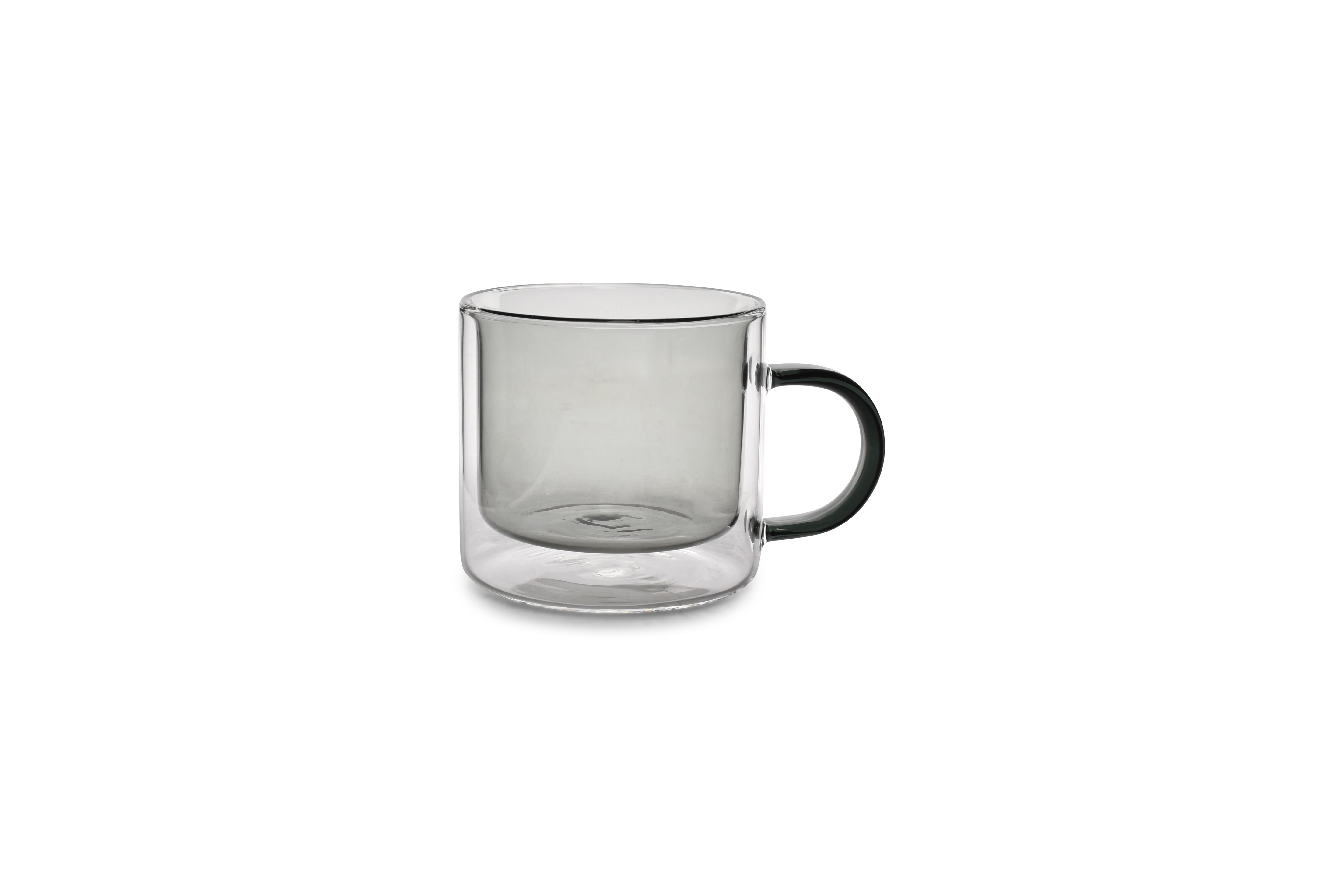 Beker 27cl dubbelwandig grijs Liv - set/2