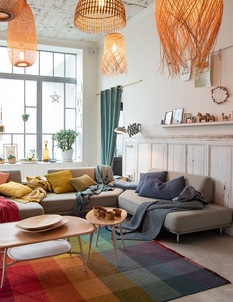 Zeff-gordijn Vert de gris 140 X 280