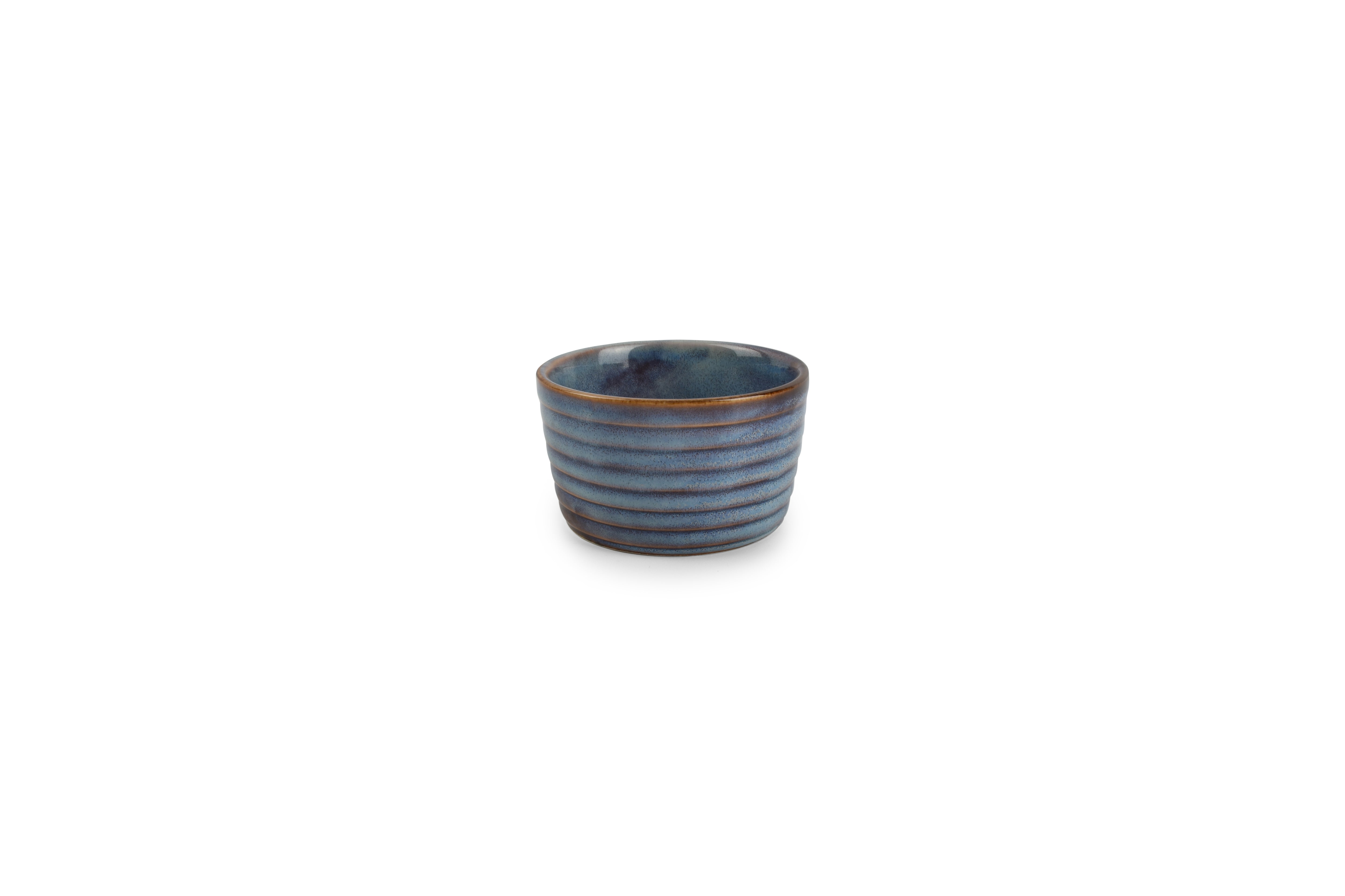 Ovenschaal 10xH6cm blauw Duna