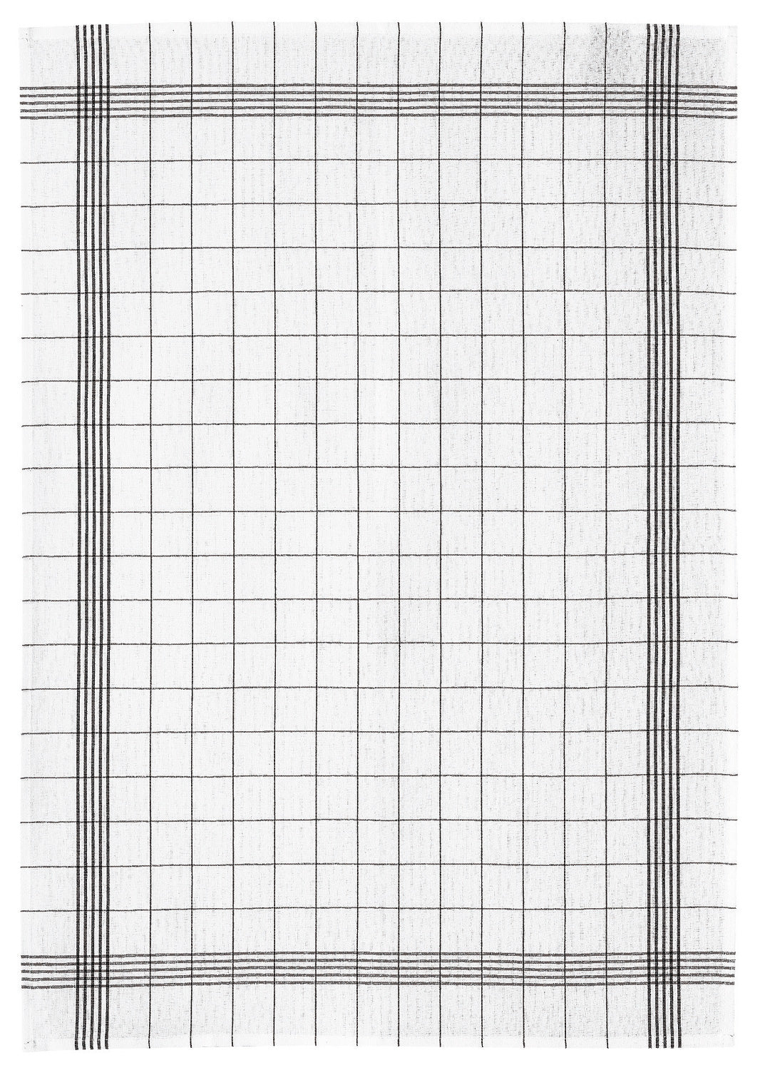 Gemengde theedoek Carreaux Noir 55 X 75