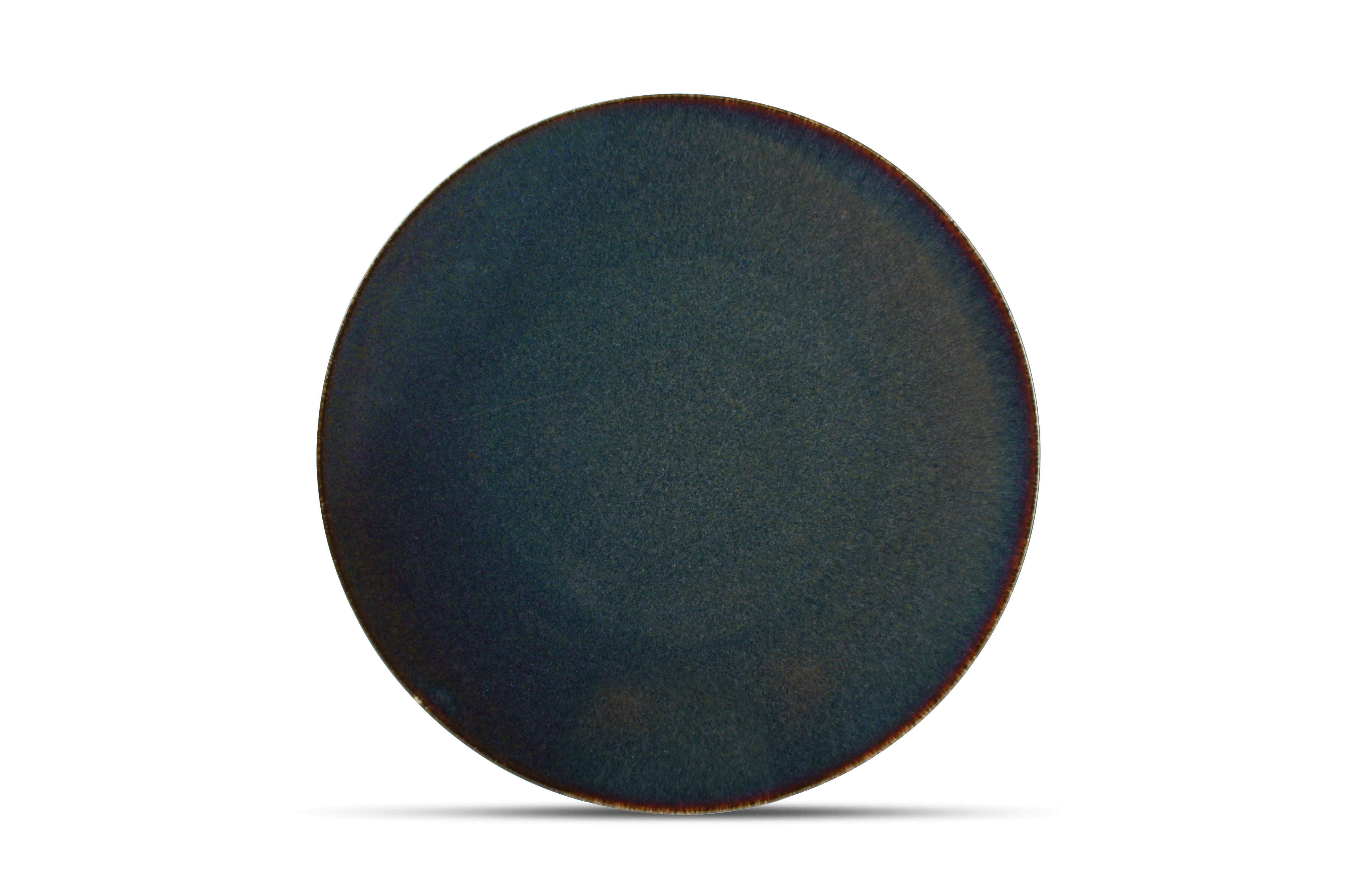 Plat bord 32cm groen Cirro