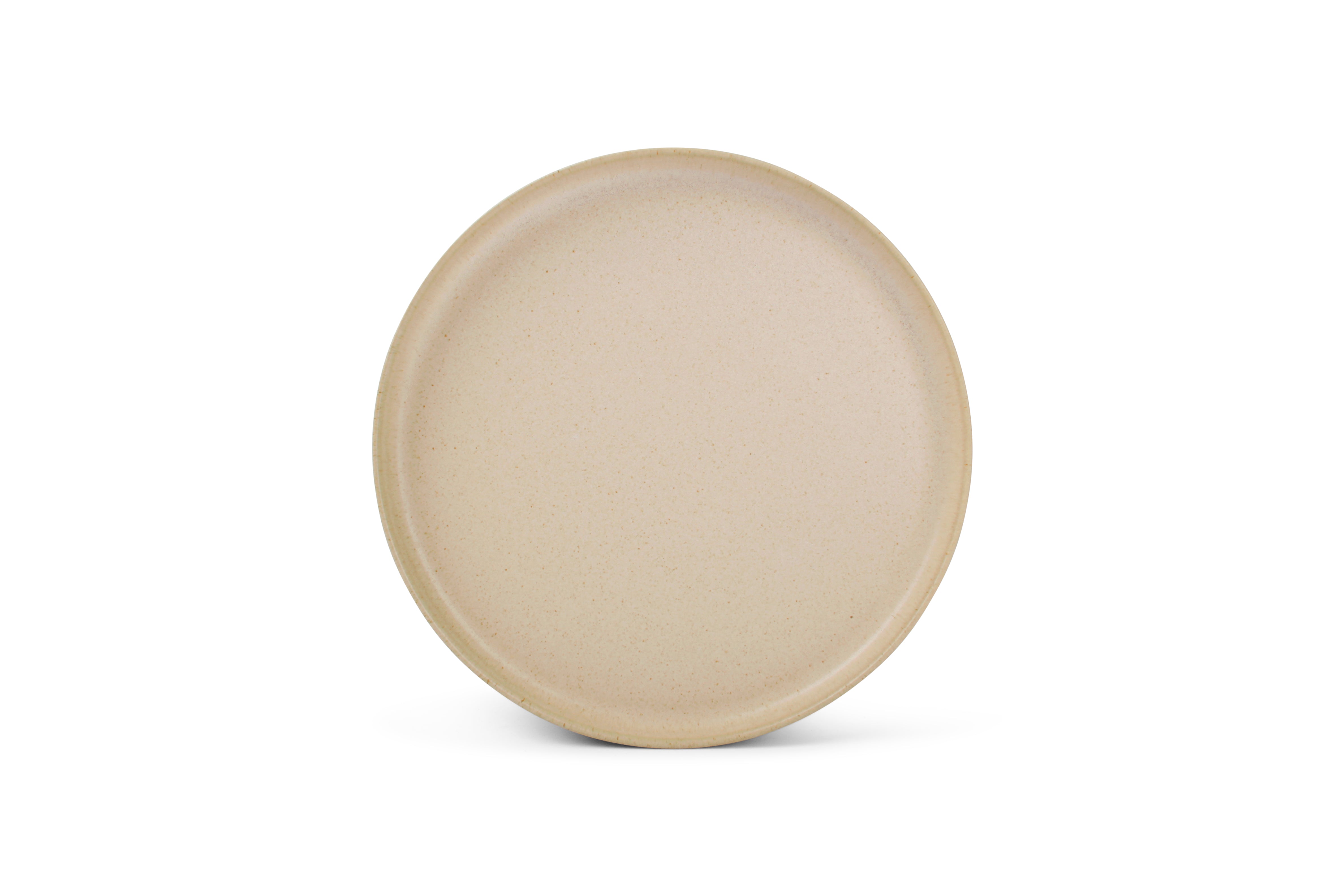Plat bord 25cm beige Pila