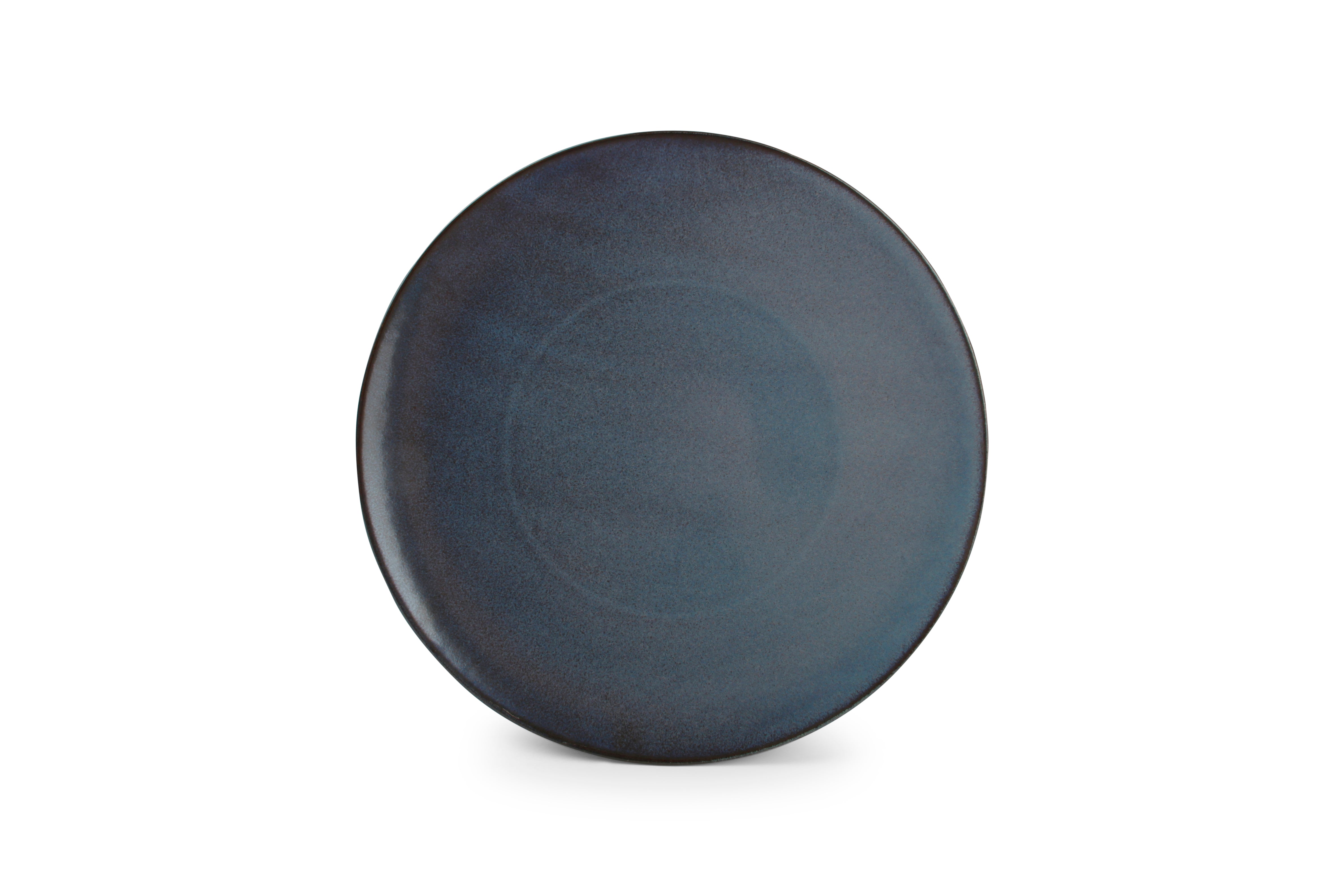 Plat bord 27cm donkerblauw Cirro