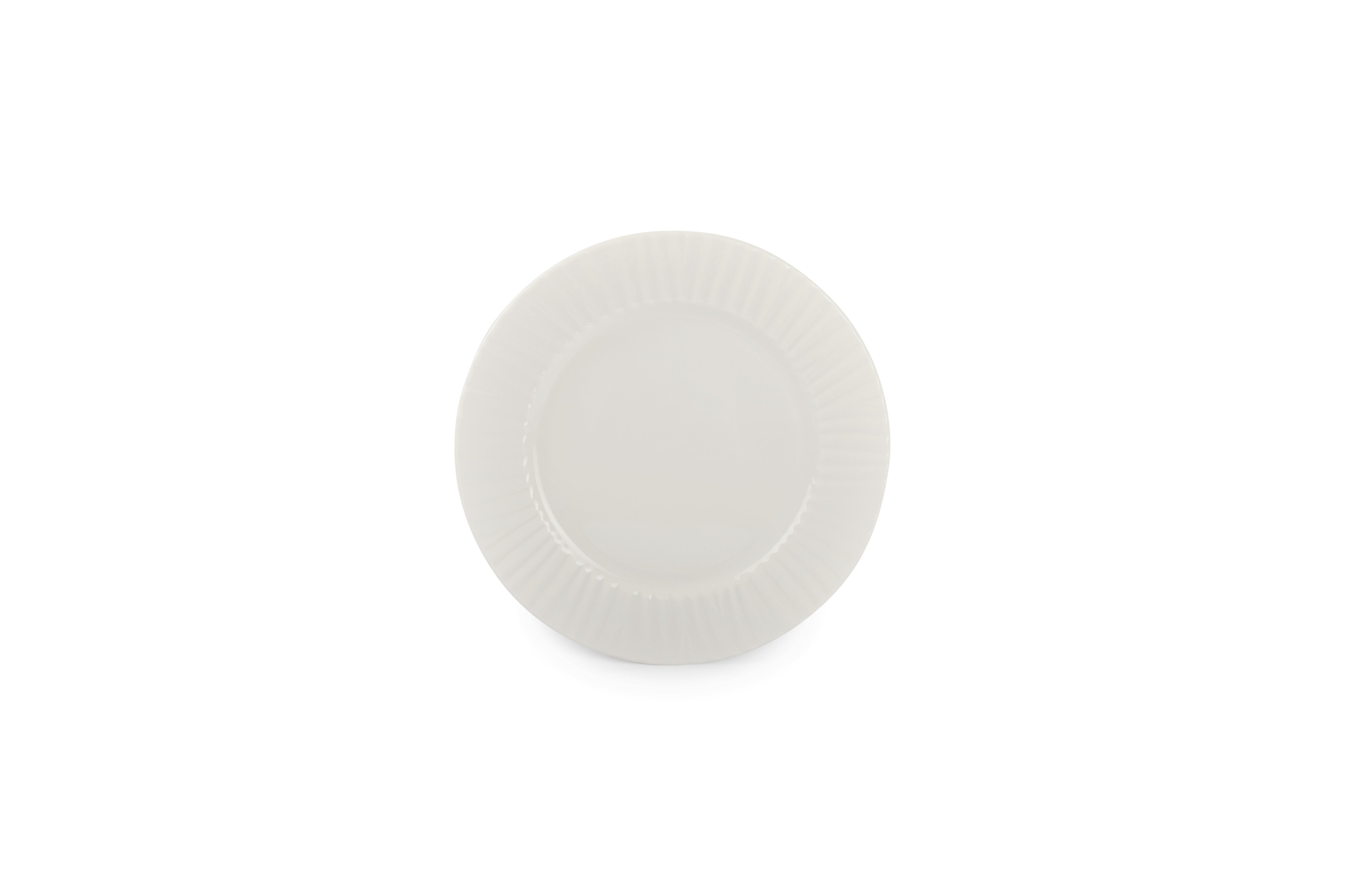 Plat bord 27cm wit Vista