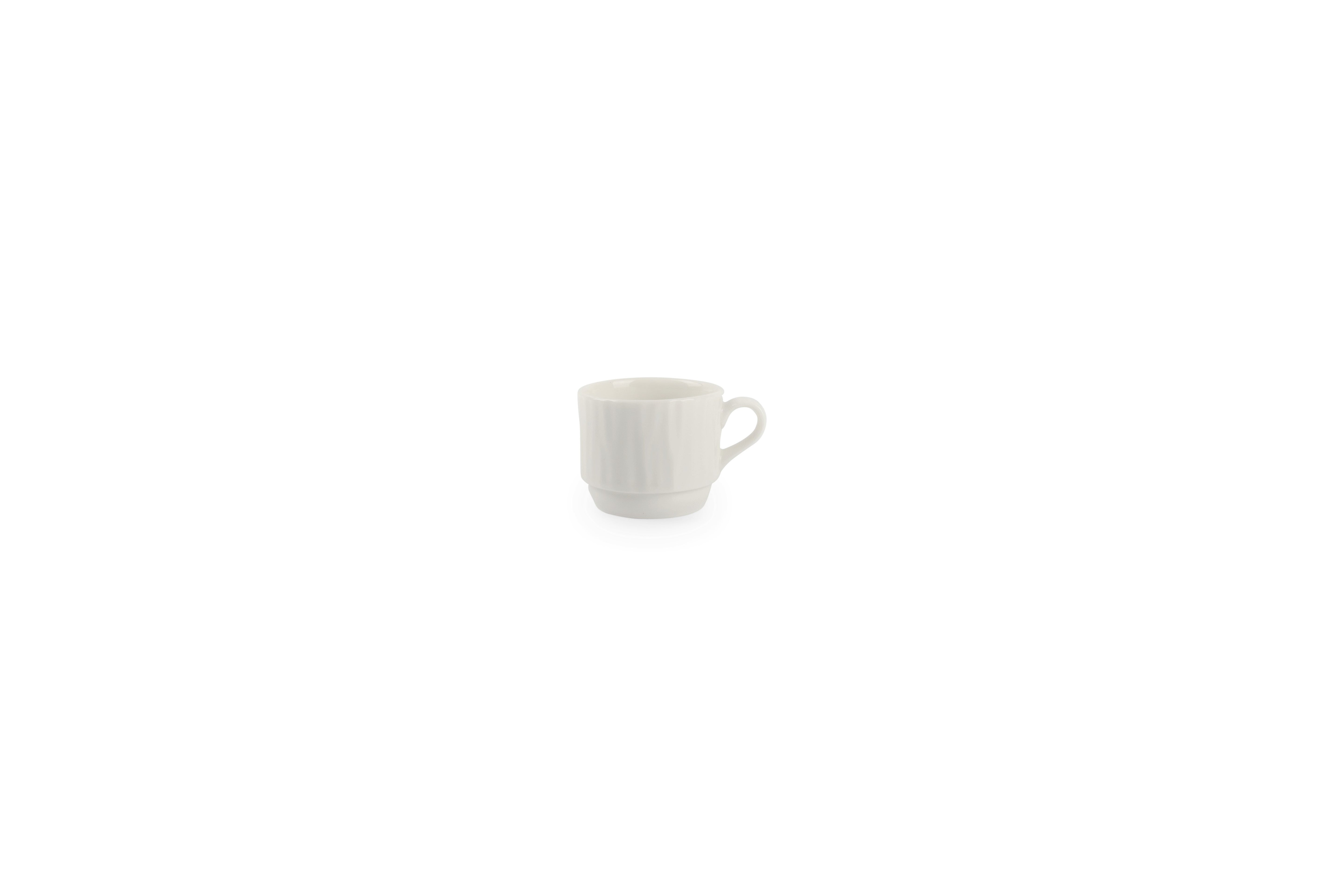 Mokkakop 10cl wit Vista