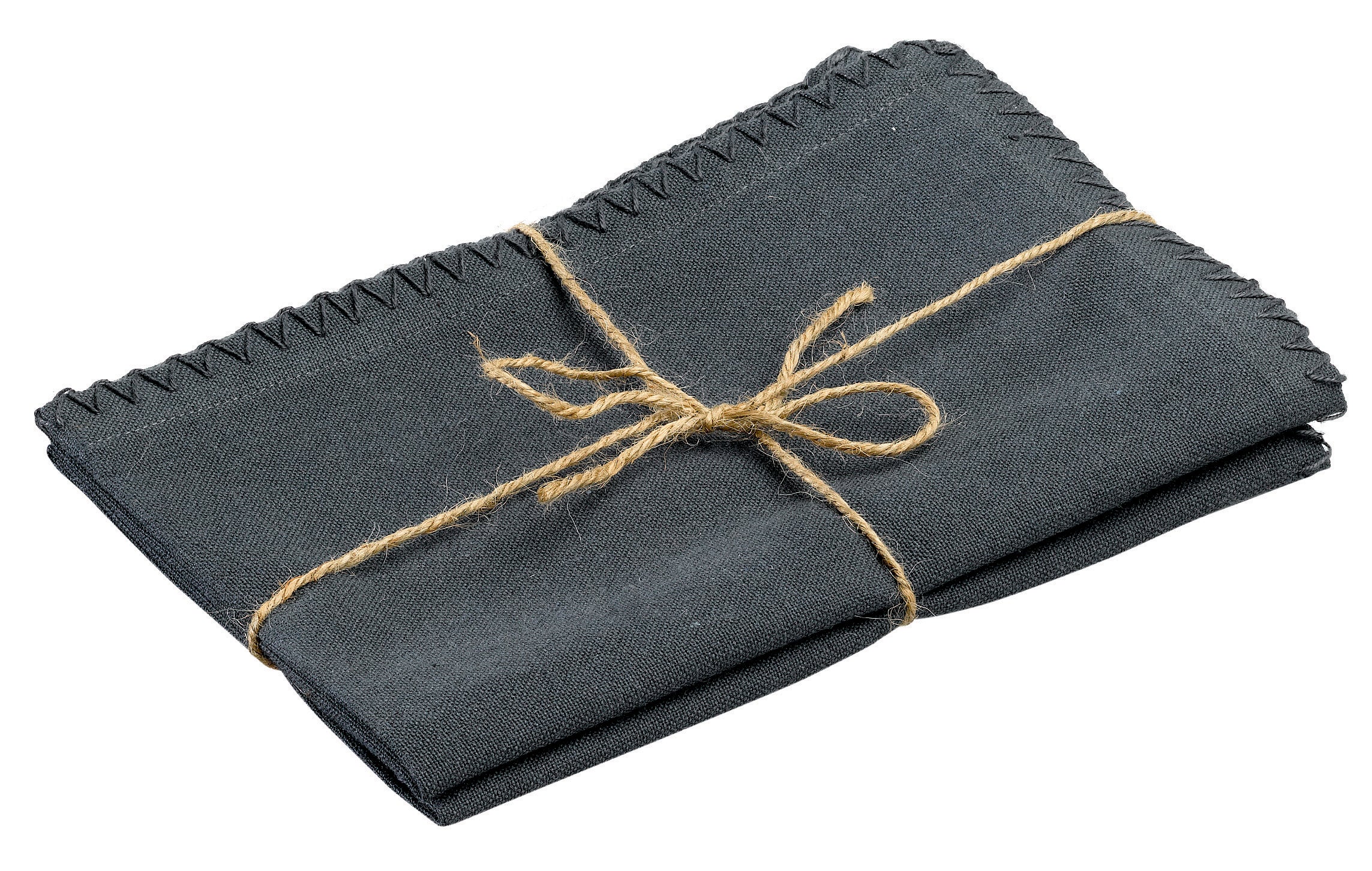 Set van 2 gerecycleerde servetten Delia Ombre 41 X 41