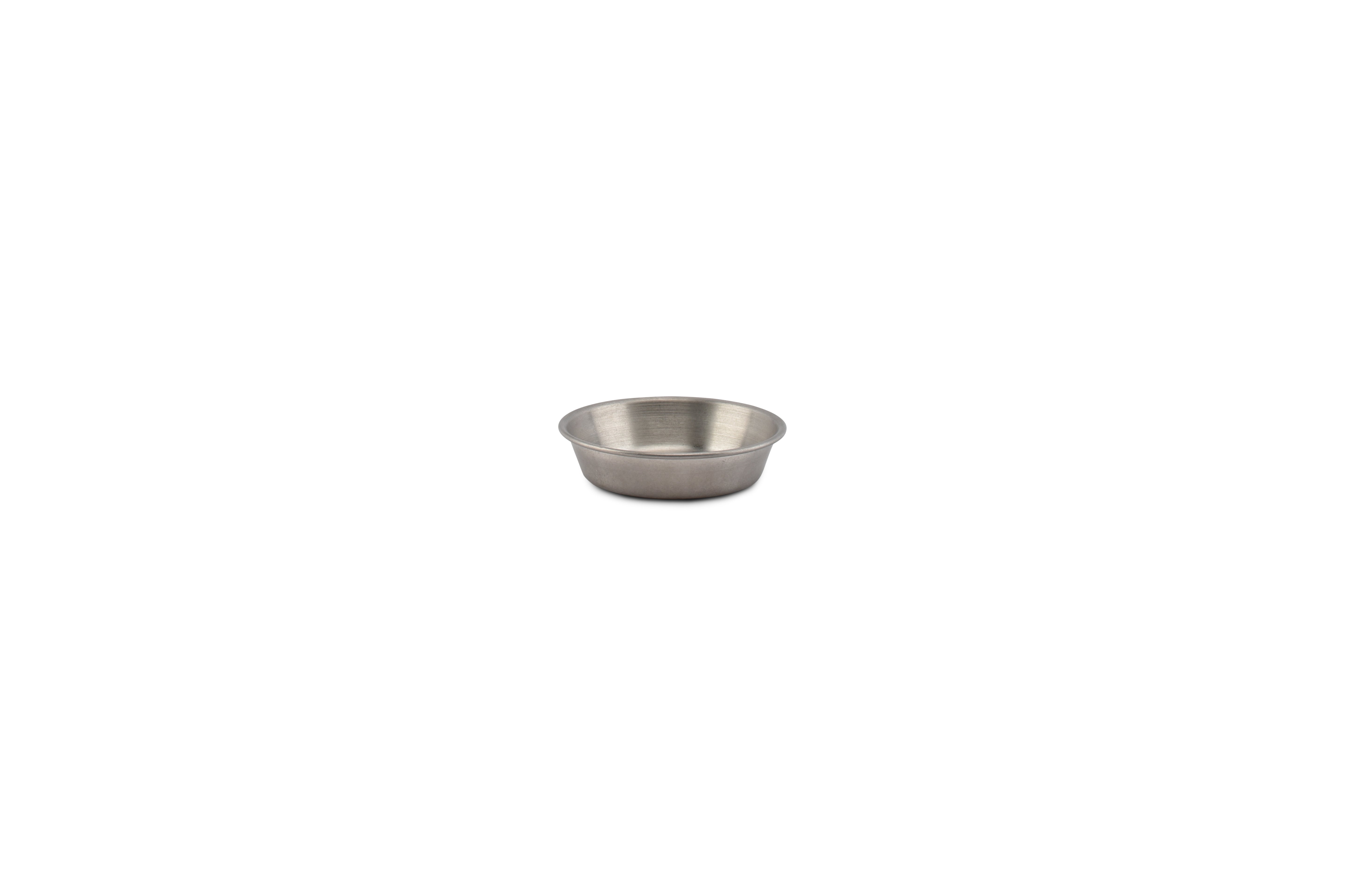 Kom 10,5xH2,5cm antique zilver Serve