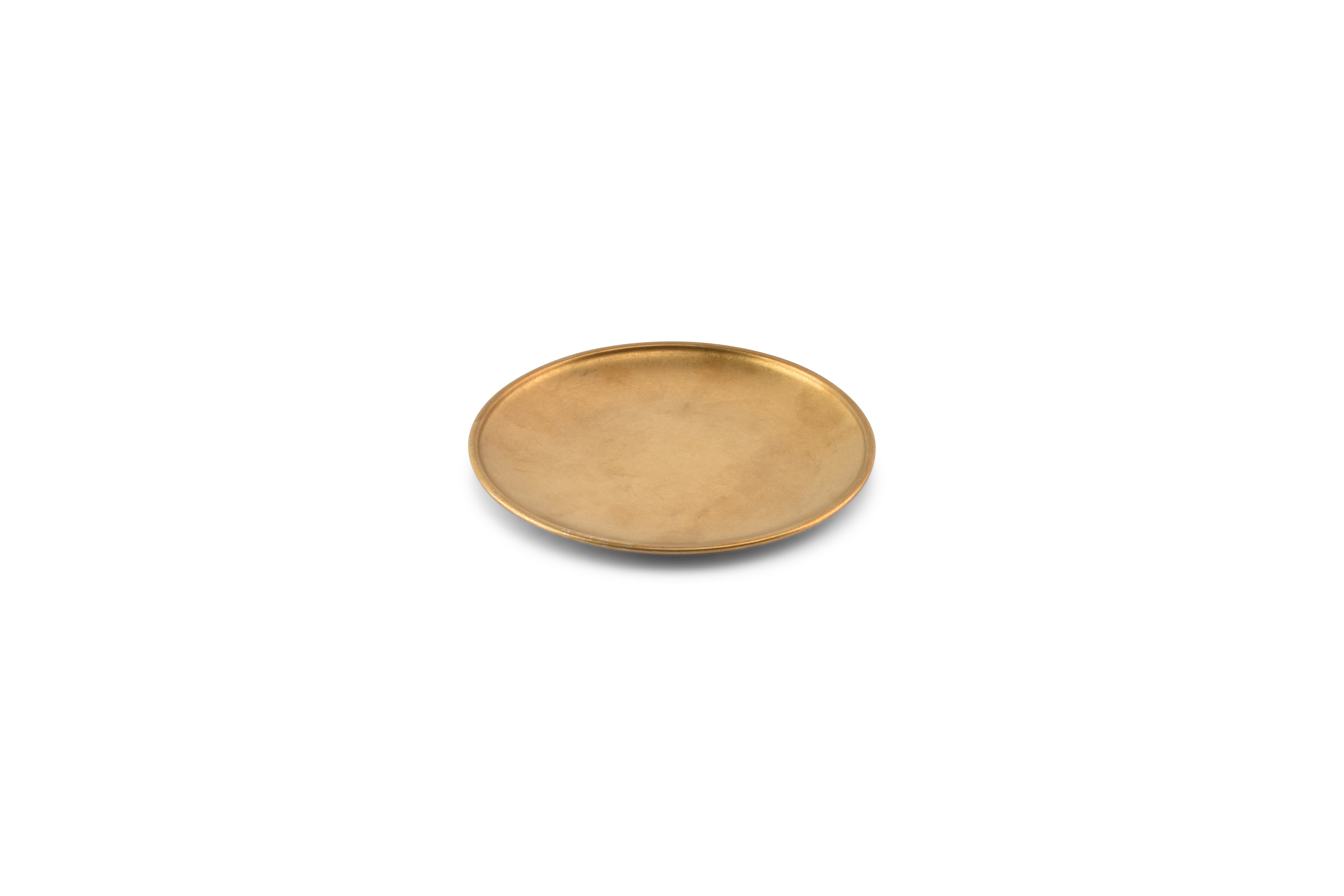 Plat bord 14cm antique goud Serve