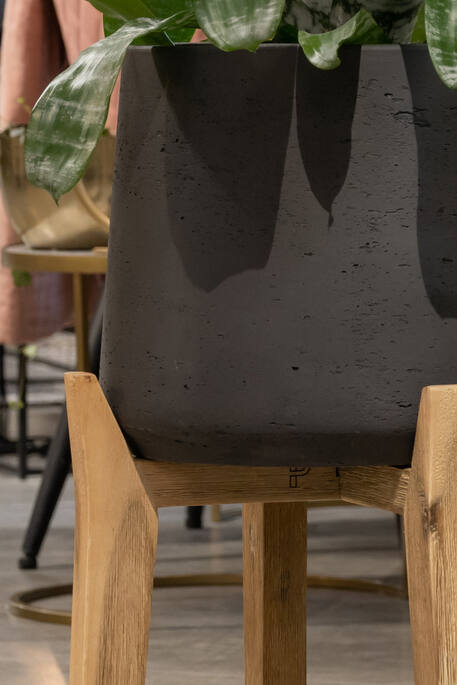 Patt XXXL (Feet High), Black Washed