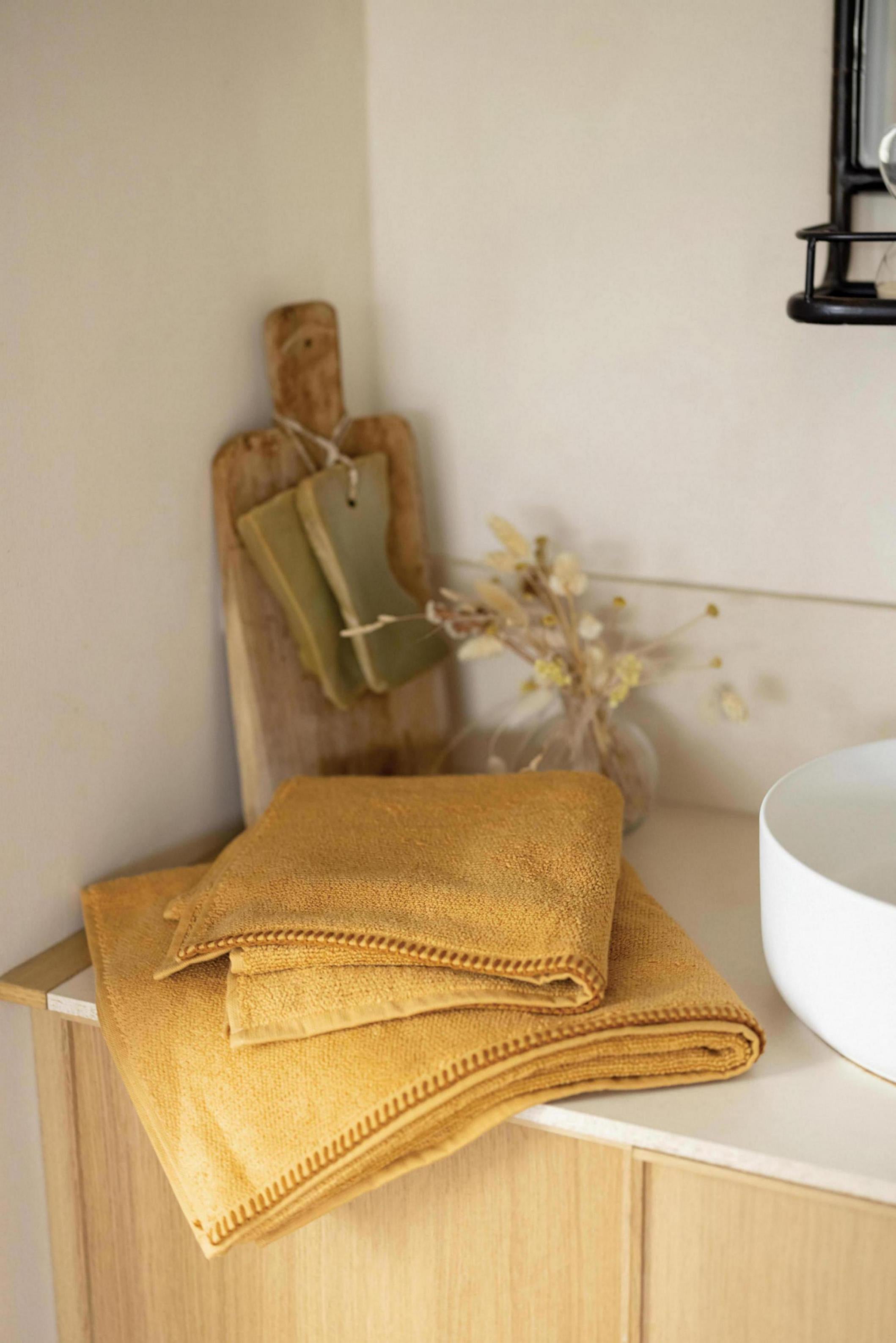 Bora badlaken Moutarde 90 X 150