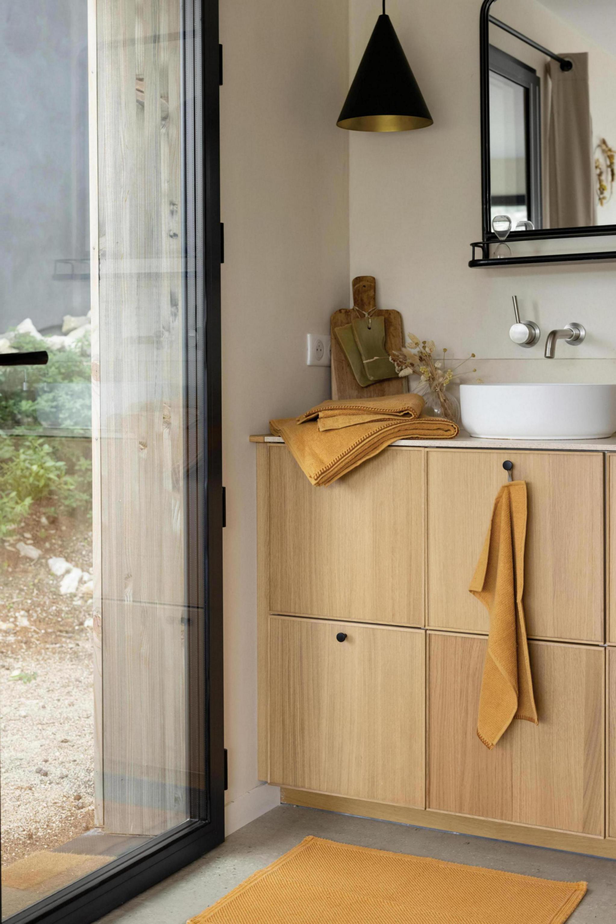 Bora badlaken Moutarde 90 X 150