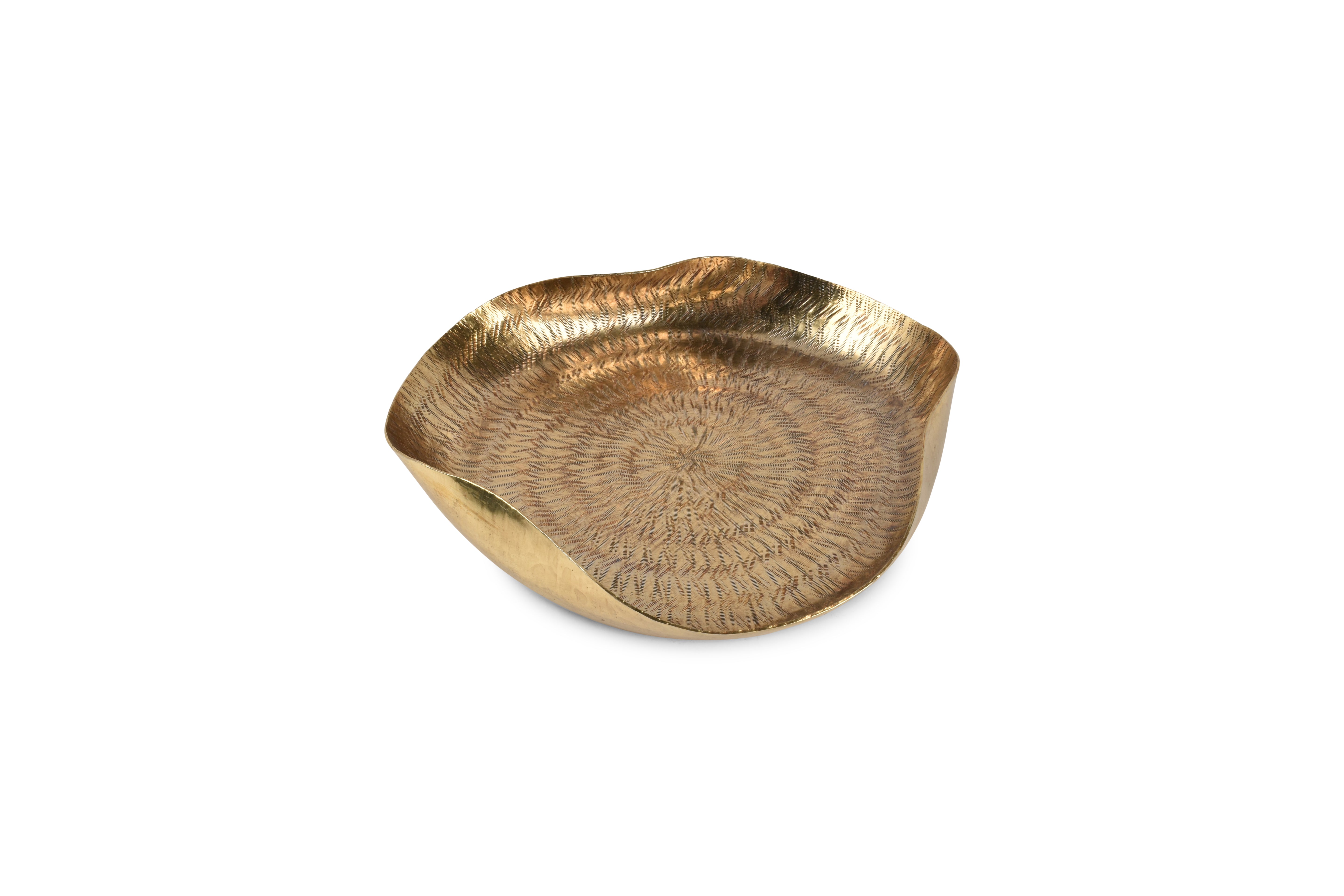 Sierschaal 31,5xH6cm goud Servo