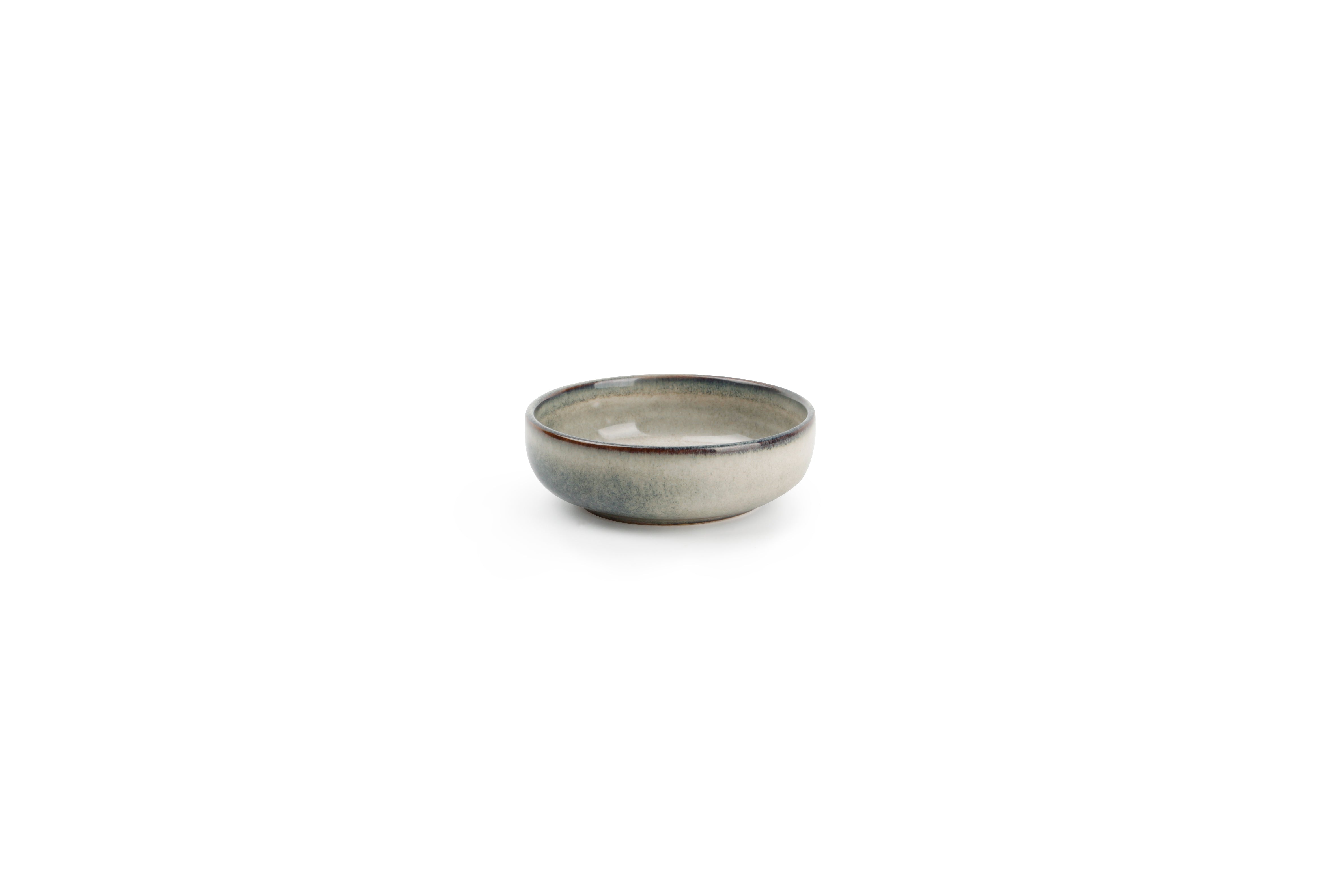 Kom 9xH3cm groen/blauw Meridian