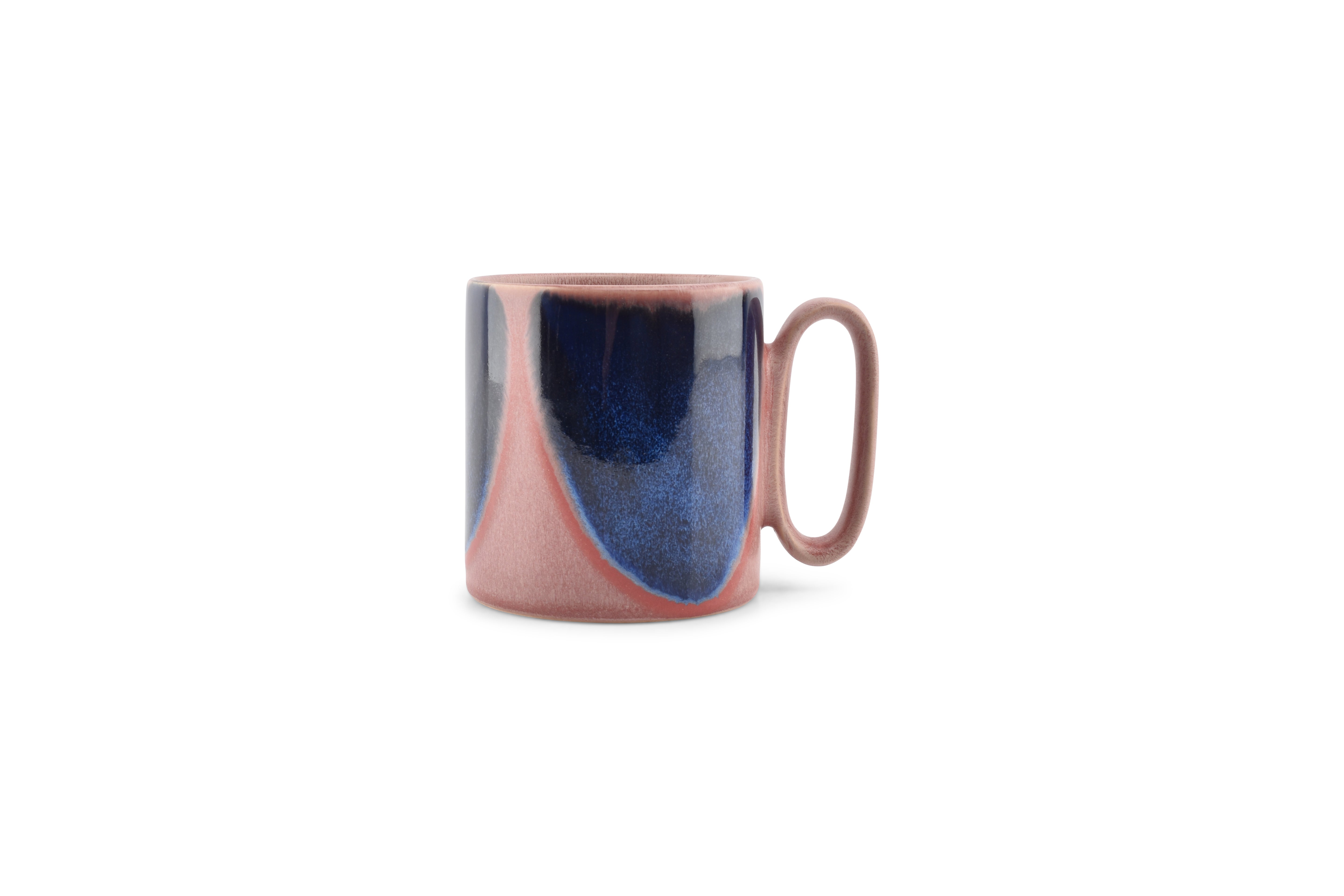 Beker 39cl pink/blue Paint