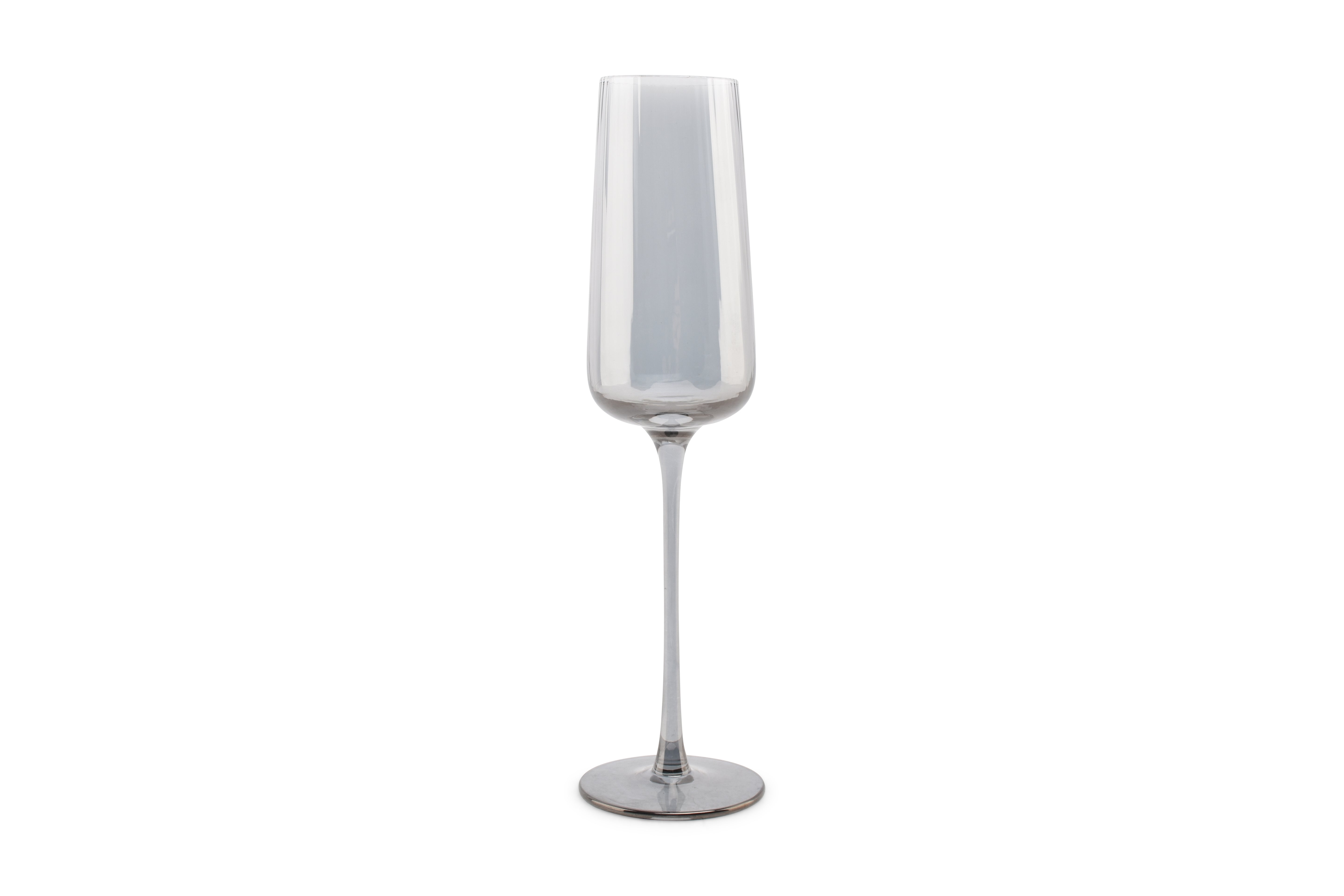 Champagneglas 24cl smoked Ray - set/4