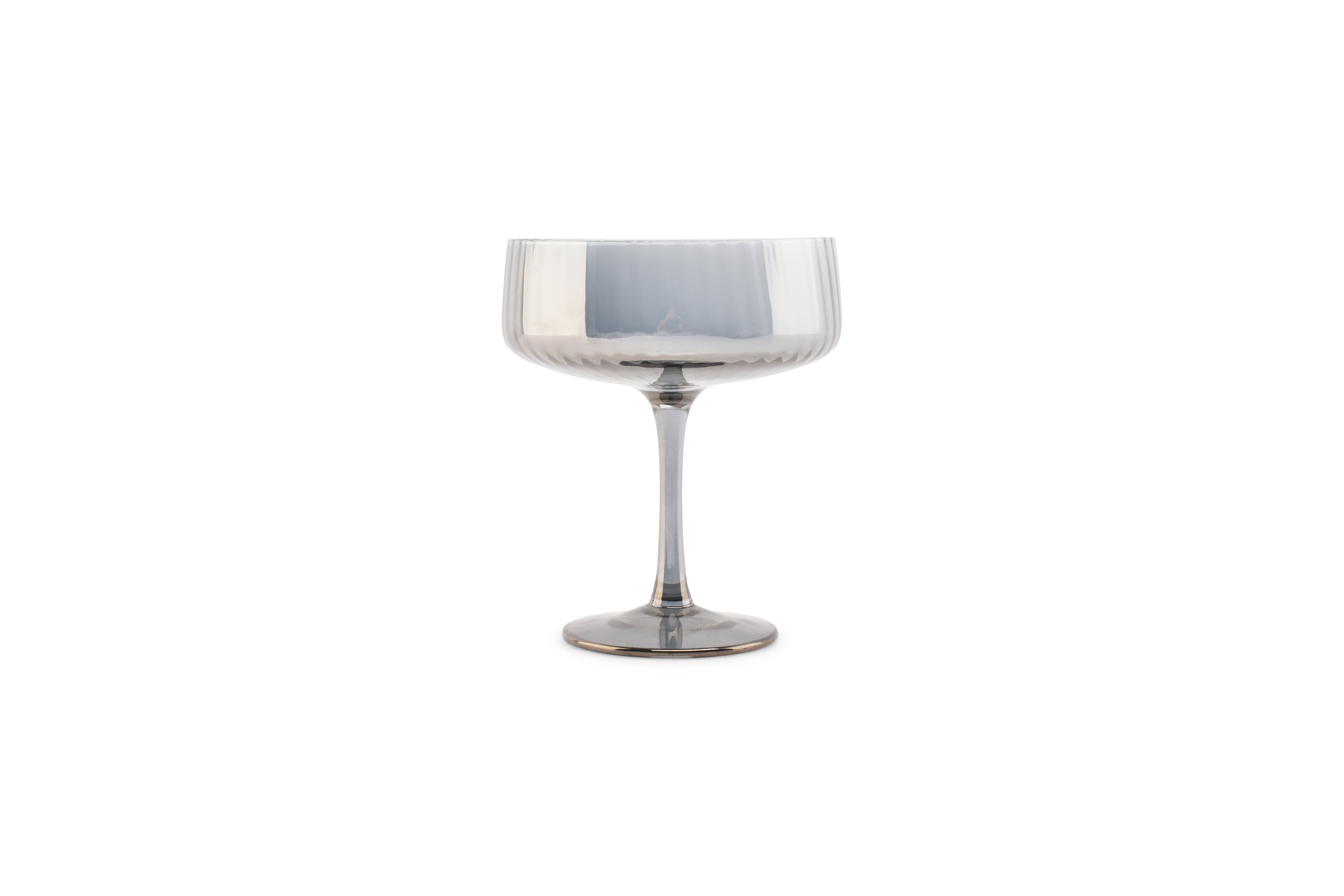 Champagneglas 23cl coupe smoked Ray - set/4