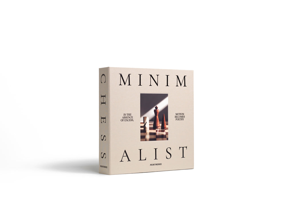 Printworks Spel - Chess Wood - The Minimalist