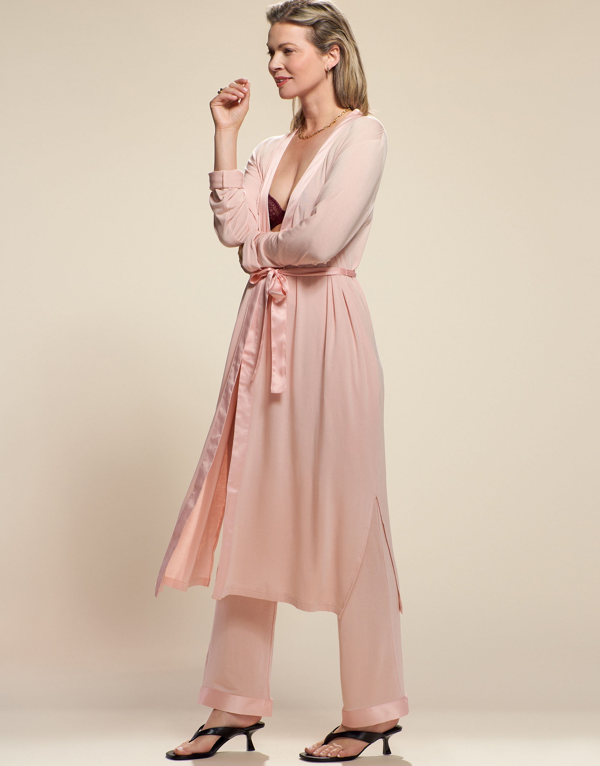 Ambre Uni Kimono - M