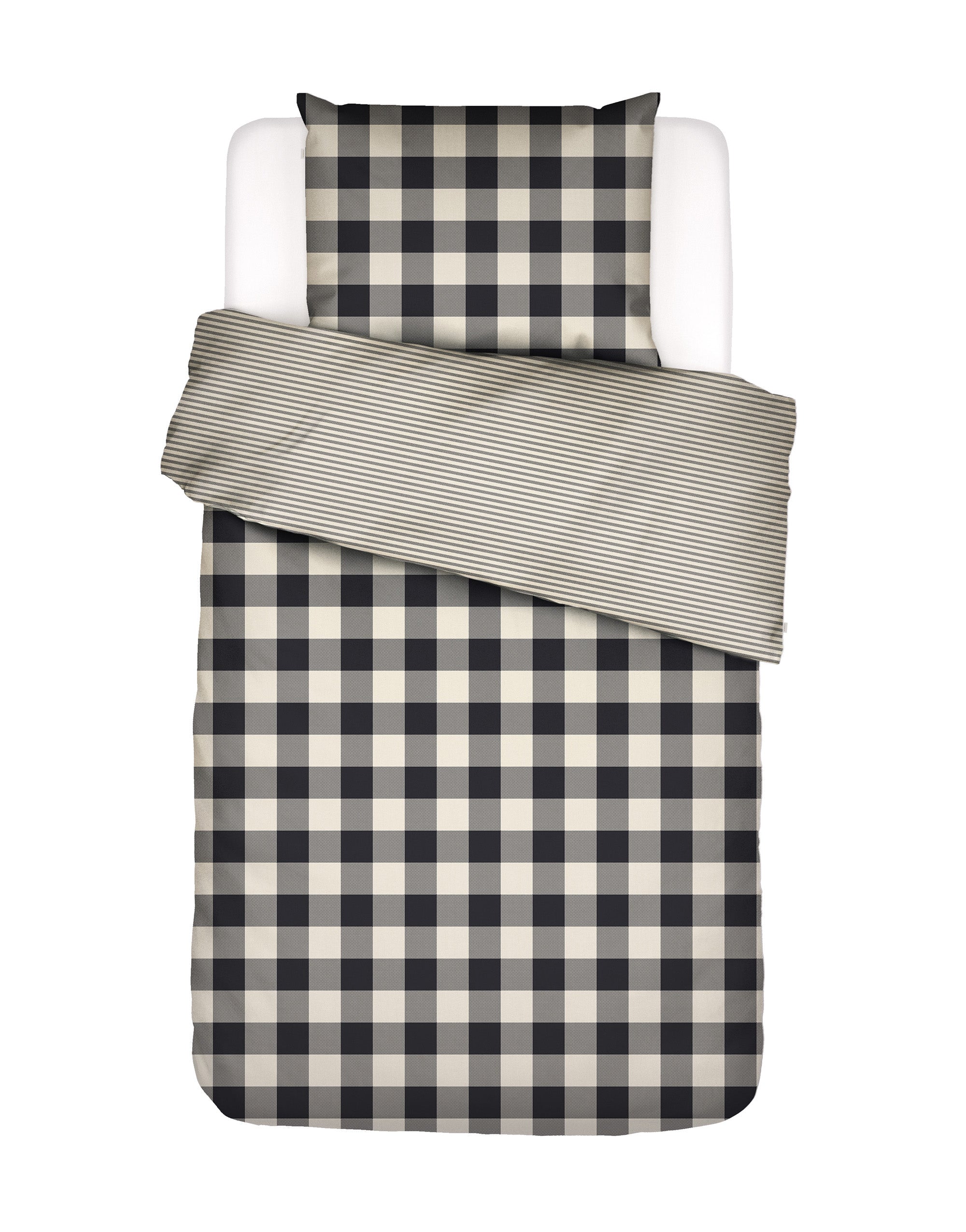 Chess Dekbedovertrek - 1p set 140x220+60x70