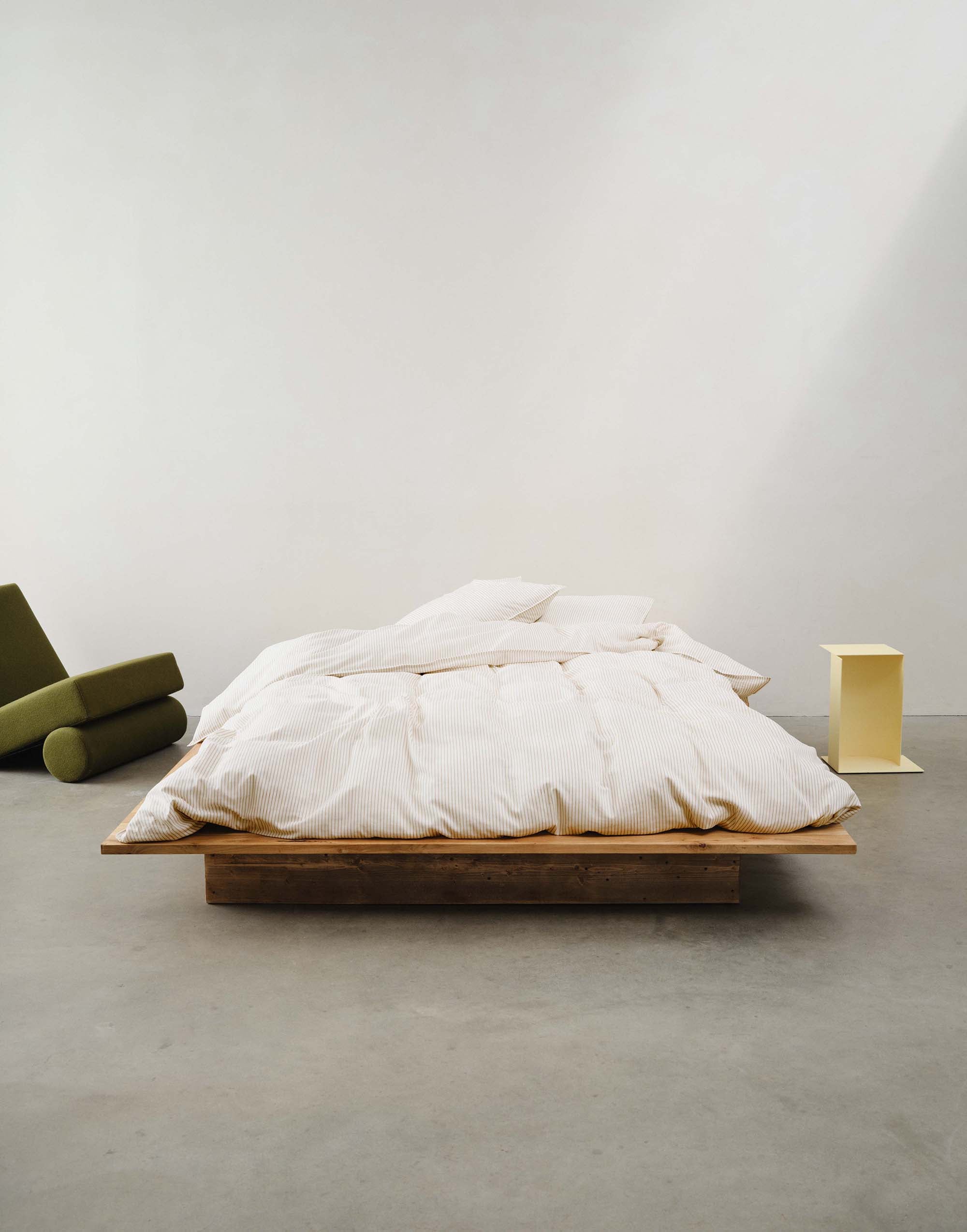 Classic fine stripe Dekbedovertrek - 2p set 240x220+2/60x70