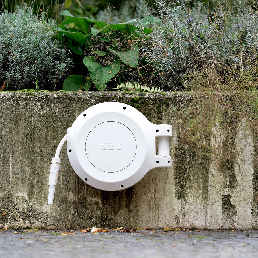 Mirtoon slanghaspel 10m Wit