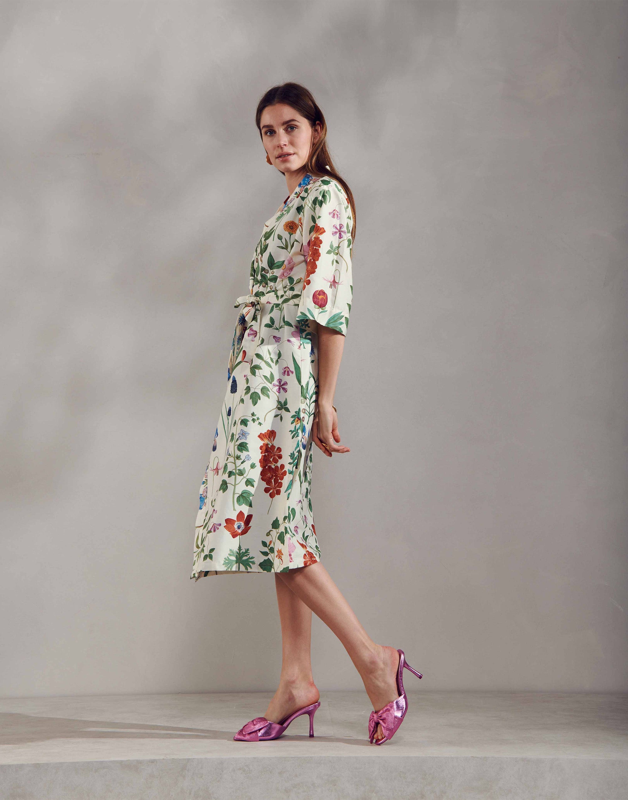 Ilona Marigold Kimono - L