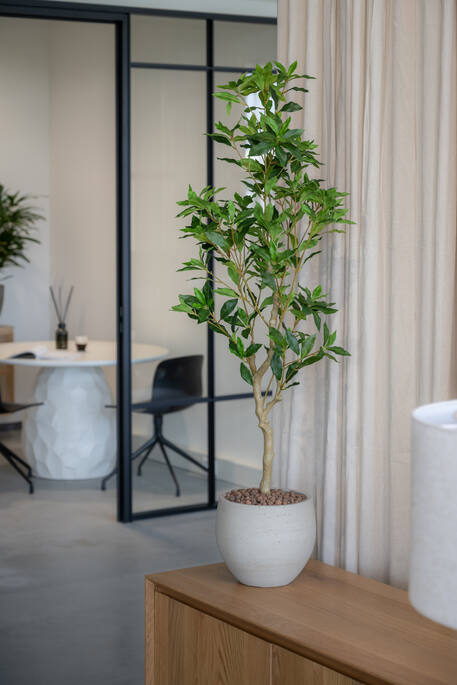 Mini Orb L, Beige Washed