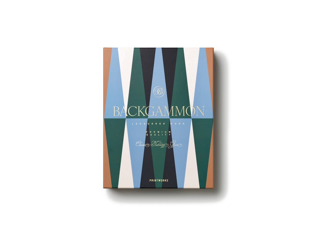 Printworks Spel - Backgammon lacquered