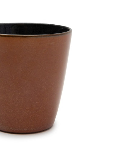 Serax - Anita Le Grelle - CONISCHE BEKER S RUST/DARK BLUE