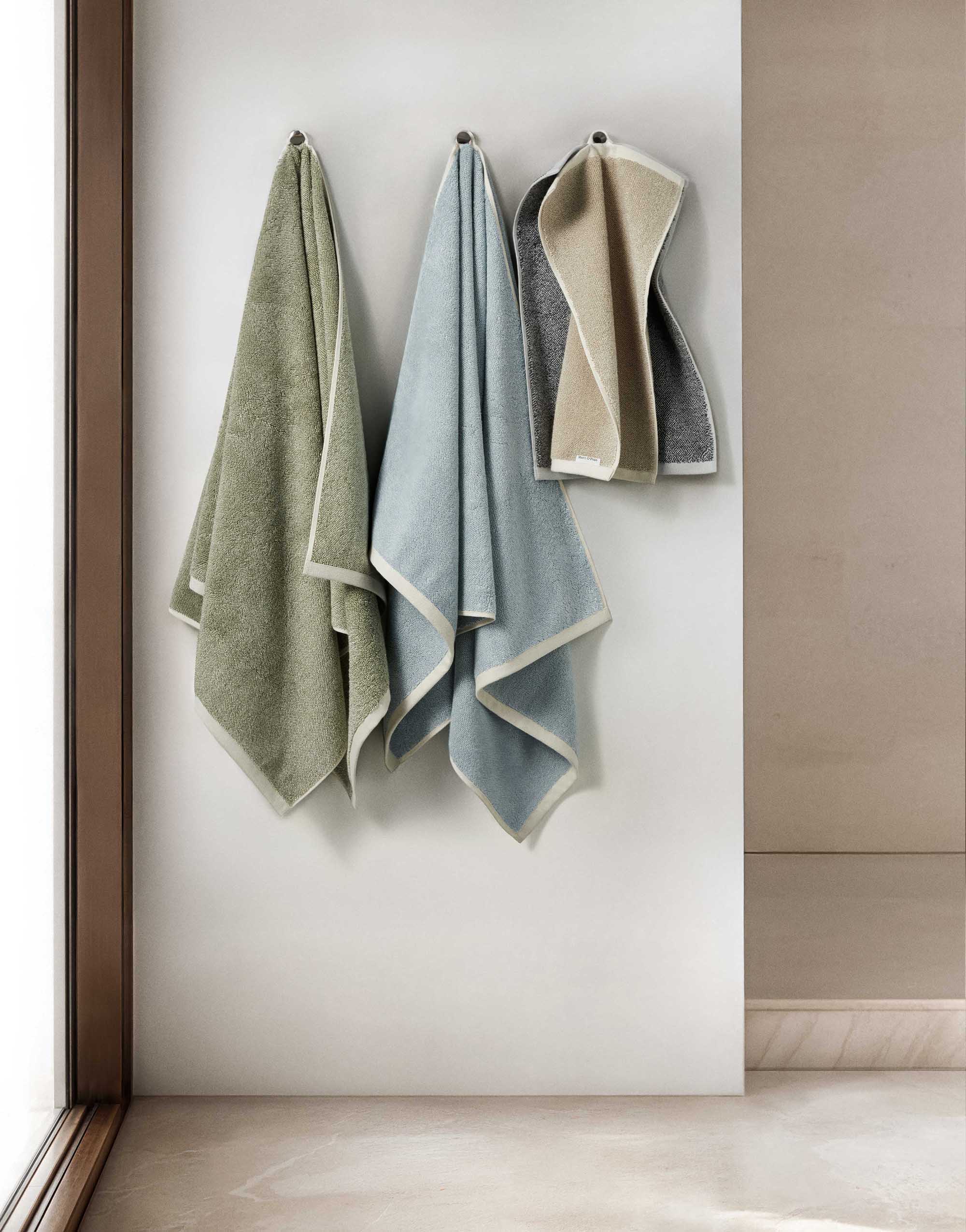 Timeless melange Handdoek - 80x200