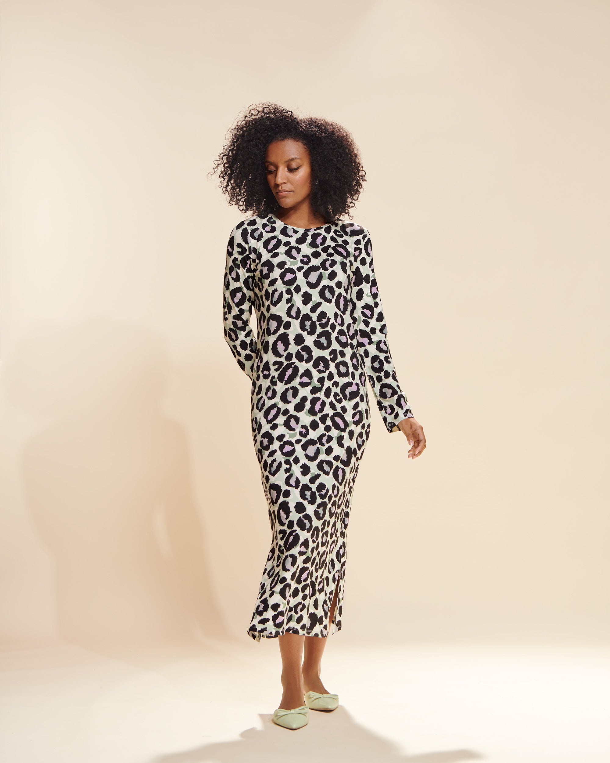 Titia Fedelia Nachthemd lange mouw - XS