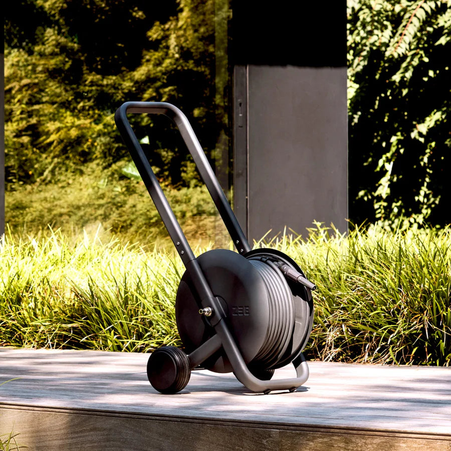 Tasman slangwagen 50m Zwart