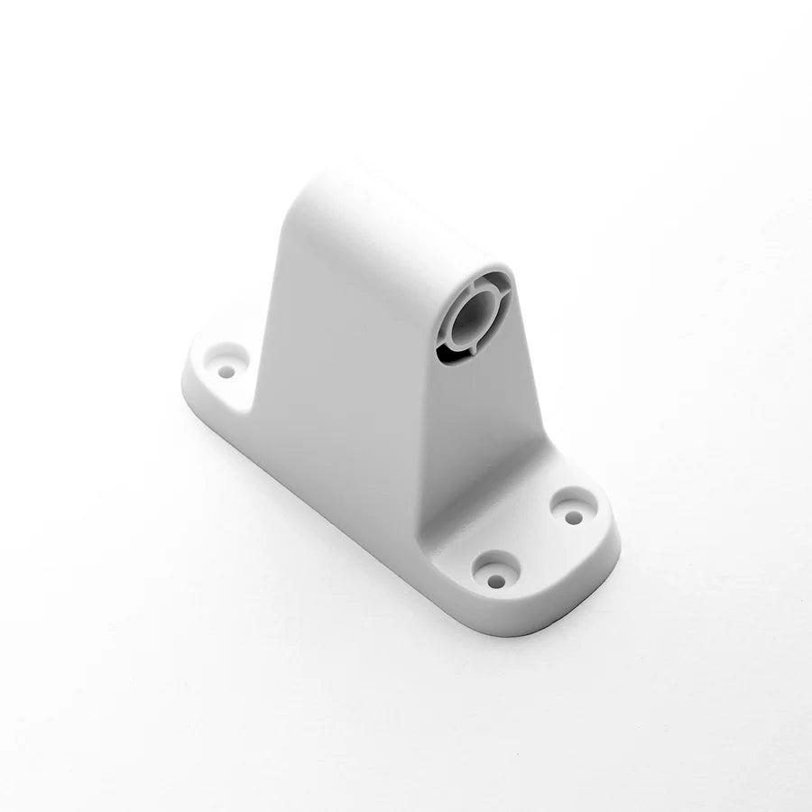 Wandbeugel voor 10m haspel Wit