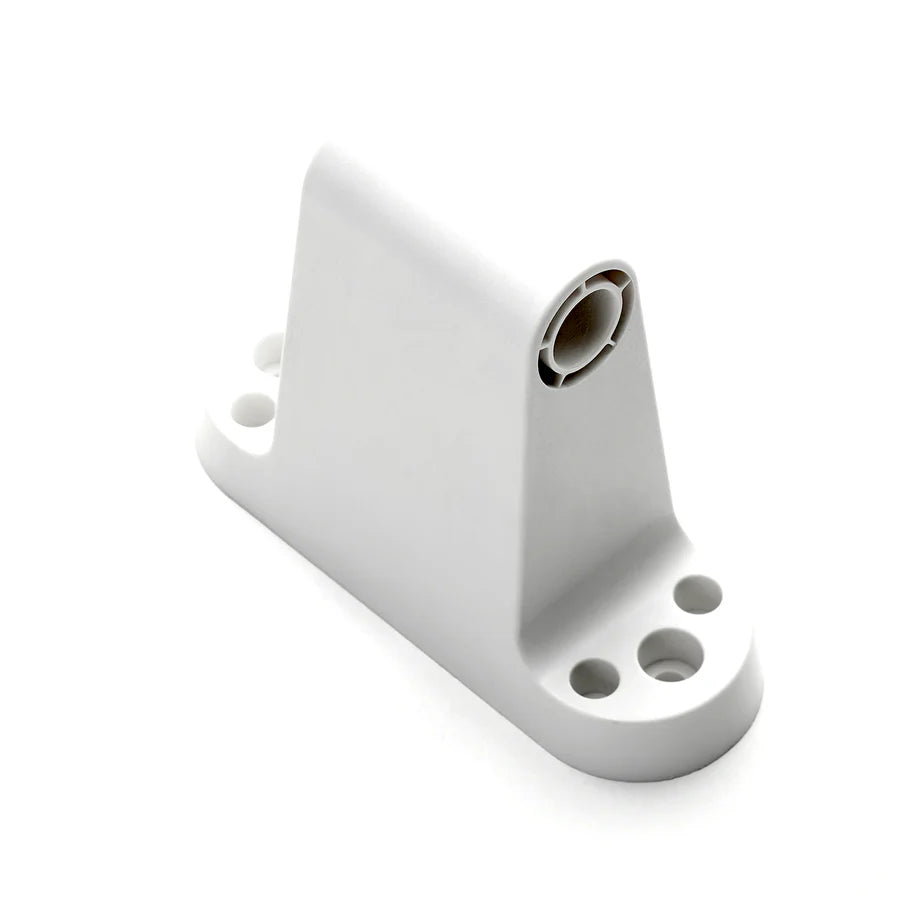 Wandbeugel voor 30m haspel Wit