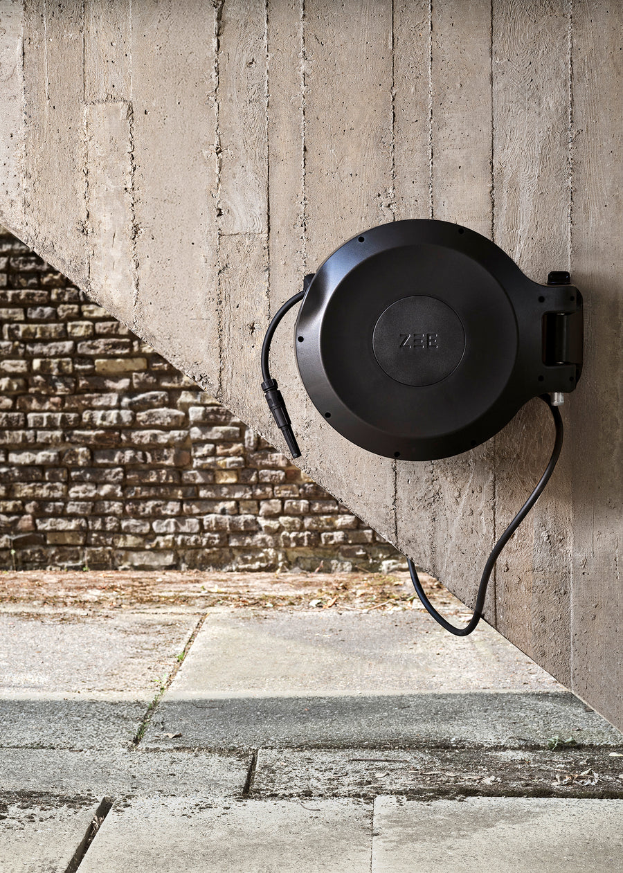 Mirtoon slanghaspel 30m Zwart