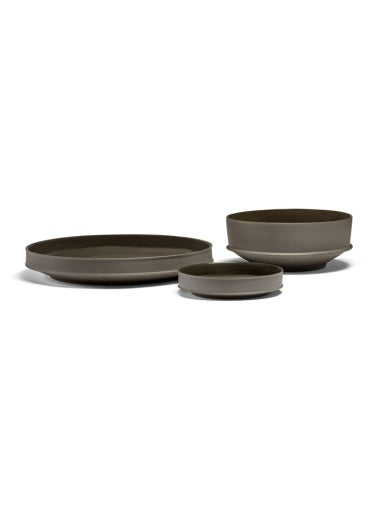 Serax - Kelly Wearstler - KOM XL LAAG SLATE DUNE