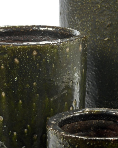 Serax - Kelly Wearstler - PLANTENPOT 02 S DONKER GROEN DUNE