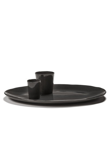 Serax - Marie Michielssen - OVALEN BORD EBONY LA MÈRE