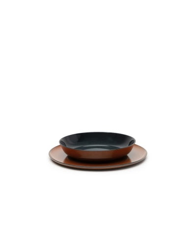 Serax - Anita Le Grelle - DIEP BORD M RUST/DARK BLUE